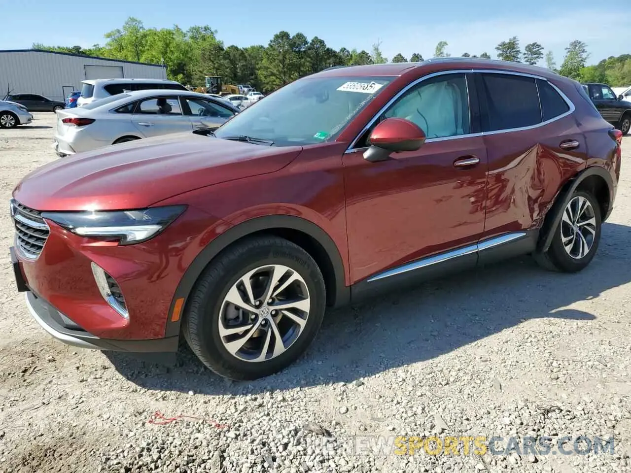 1 Photograph of a damaged car LRBFZNR4XND060966 BUICK ENVISION 2022