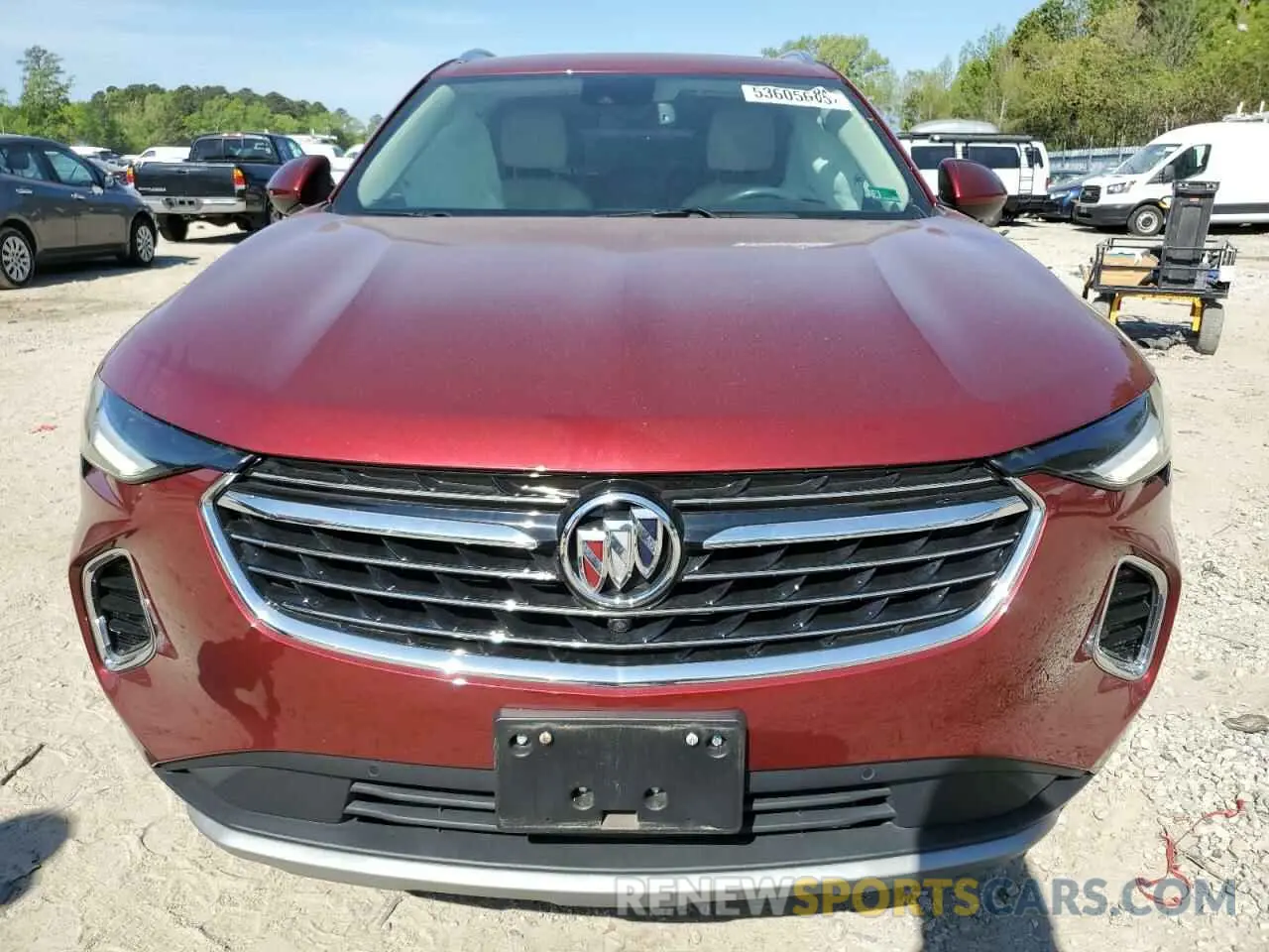 5 Photograph of a damaged car LRBFZNR4XND060966 BUICK ENVISION 2022