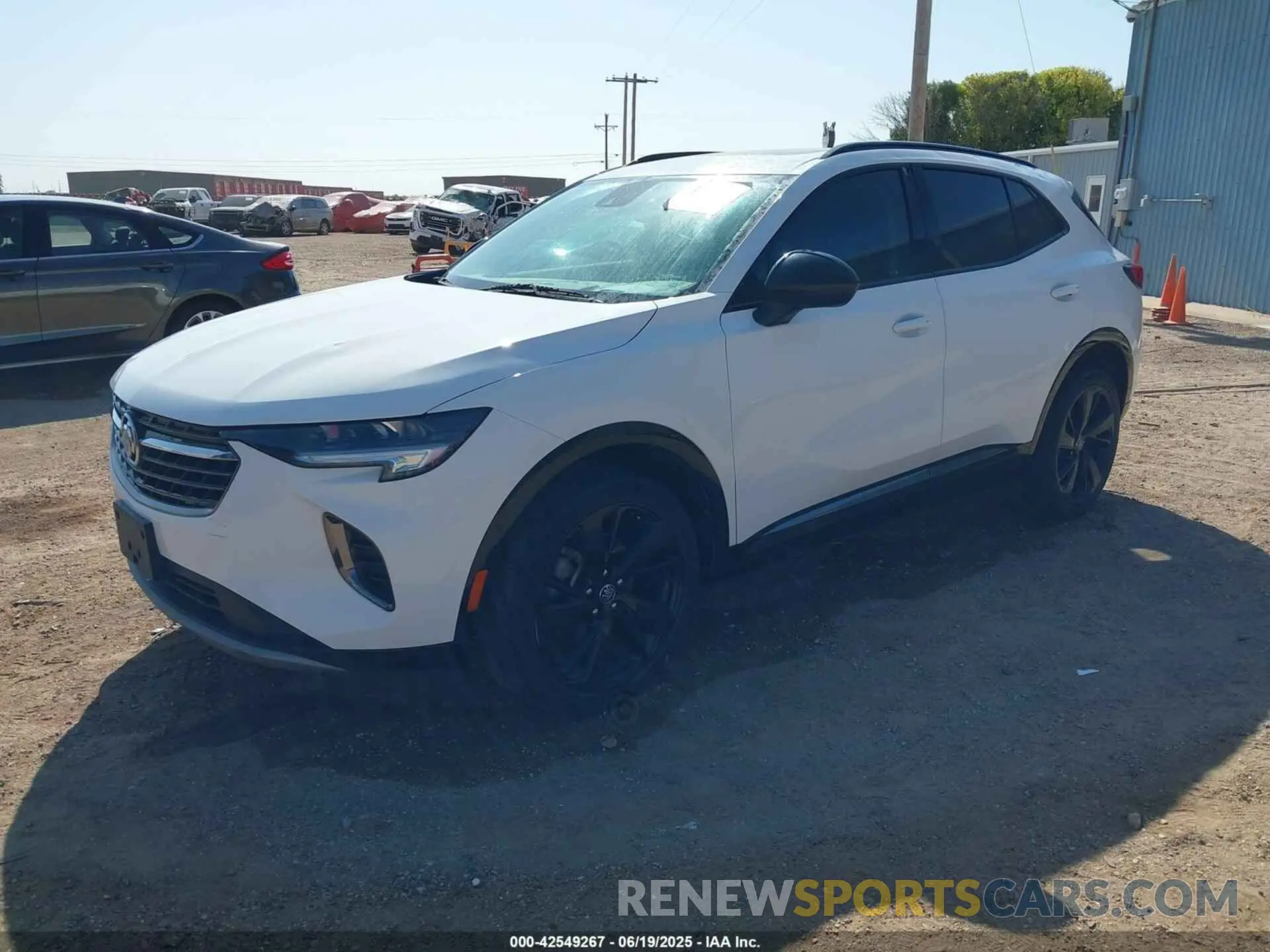 2 Photograph of a damaged car LRBFZPR41ND031495 BUICK ENVISION 2022