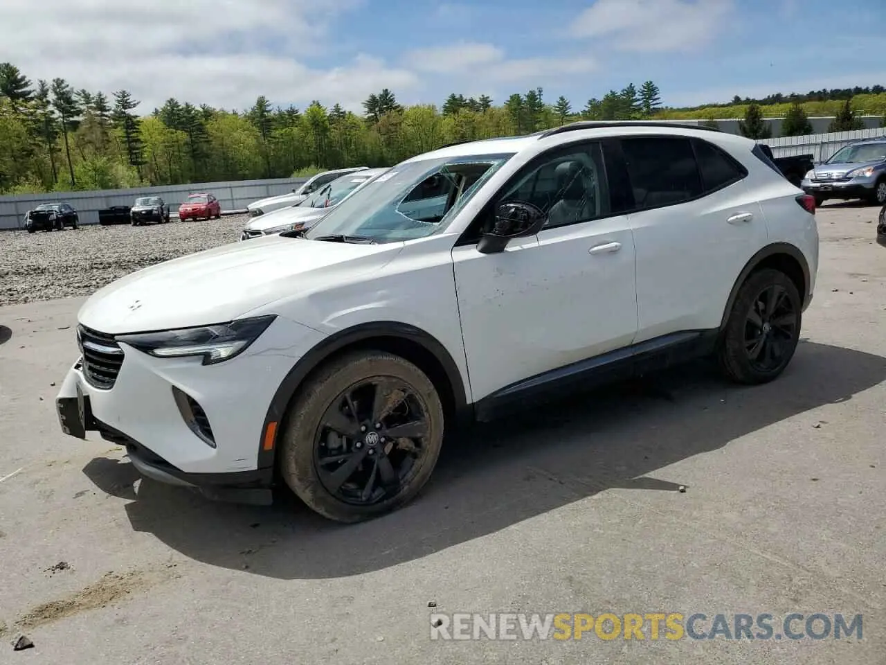 1 Photograph of a damaged car LRBFZPR41ND163656 BUICK ENVISION 2022