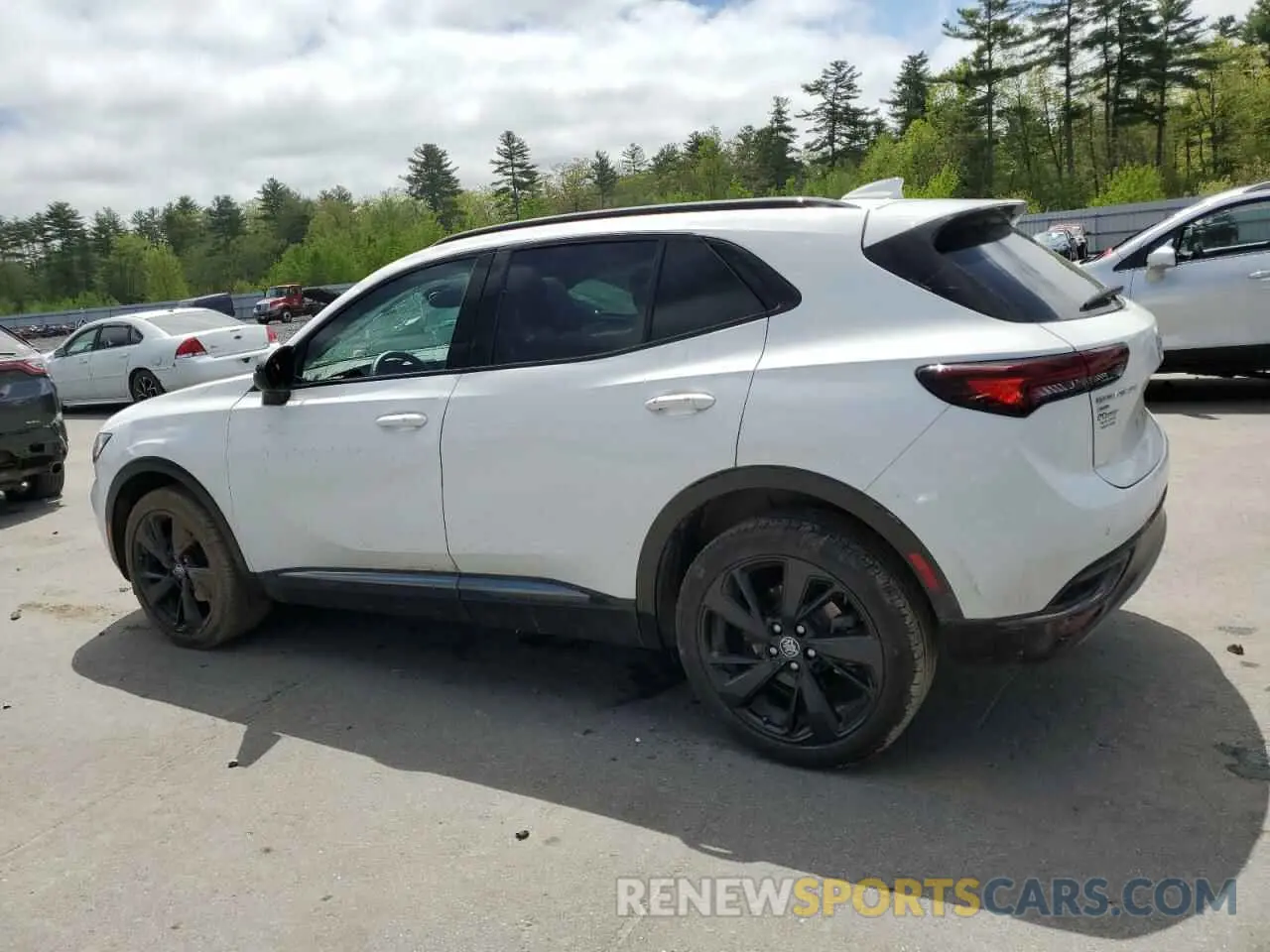 2 Photograph of a damaged car LRBFZPR41ND163656 BUICK ENVISION 2022