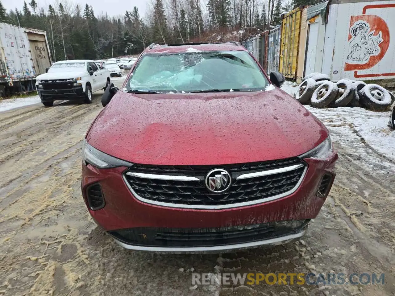 5 Photograph of a damaged car LRBFZPR42ND061721 BUICK ENVISION 2022