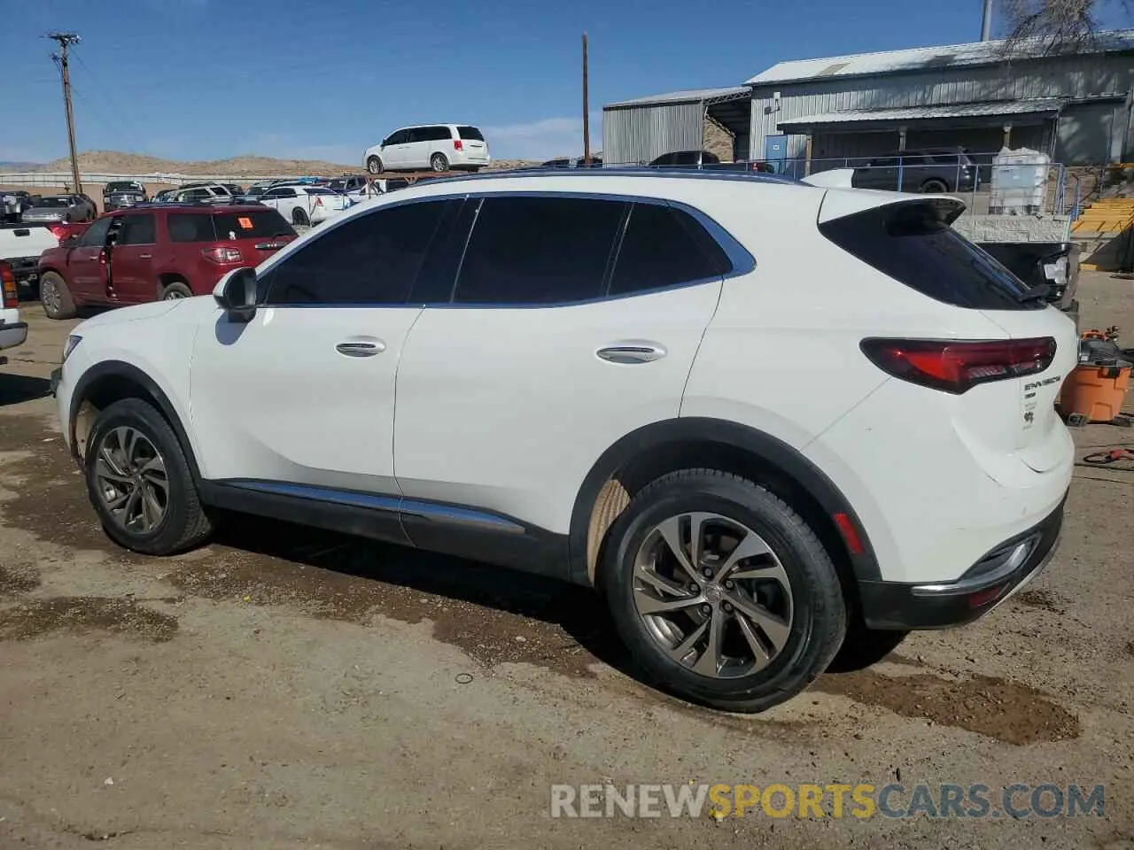 2 Photograph of a damaged car LRBFZPR47ND031386 BUICK ENVISION 2022