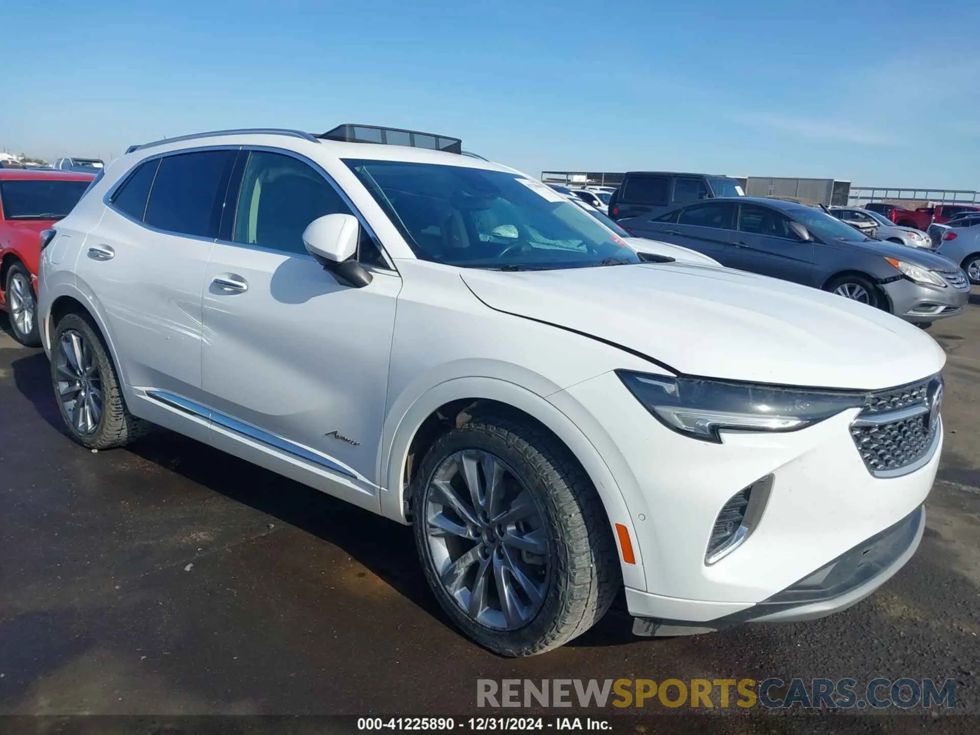 1 Photograph of a damaged car LRBFZRR41ND077209 BUICK ENVISION 2022