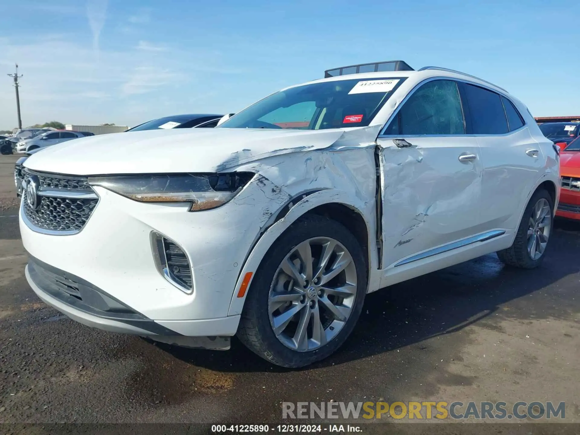 2 Photograph of a damaged car LRBFZRR41ND077209 BUICK ENVISION 2022