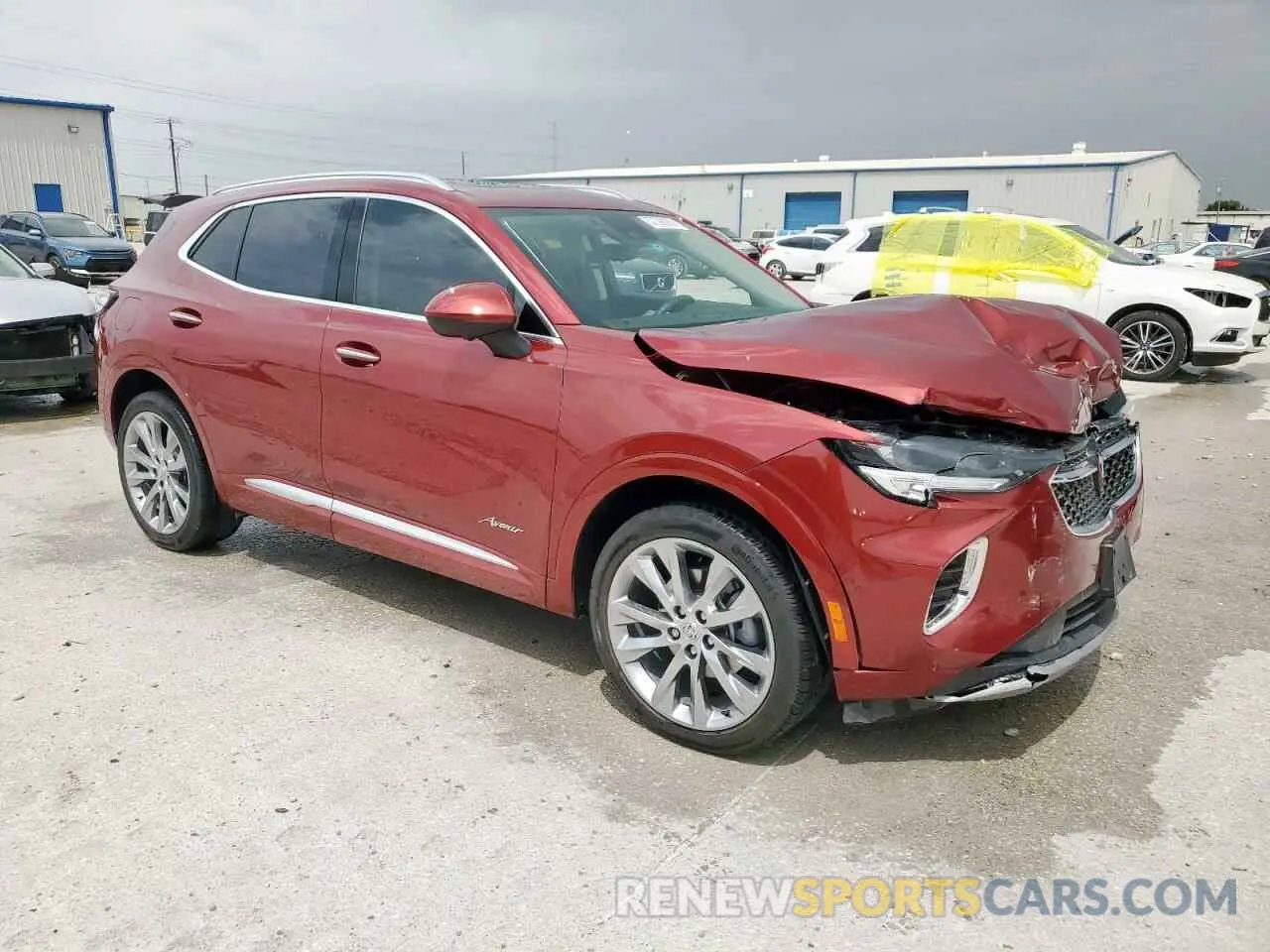 4 Photograph of a damaged car LRBFZRR44ND020969 BUICK ENVISION 2022
