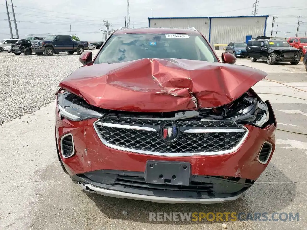 5 Photograph of a damaged car LRBFZRR44ND020969 BUICK ENVISION 2022