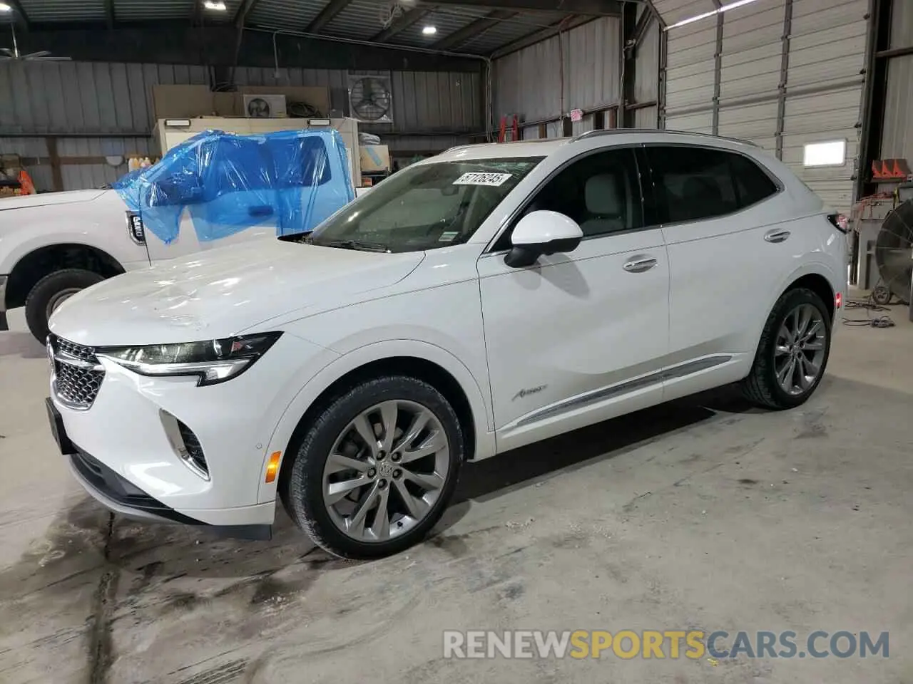 1 Photograph of a damaged car LRBFZRR45ND122006 BUICK ENVISION 2022