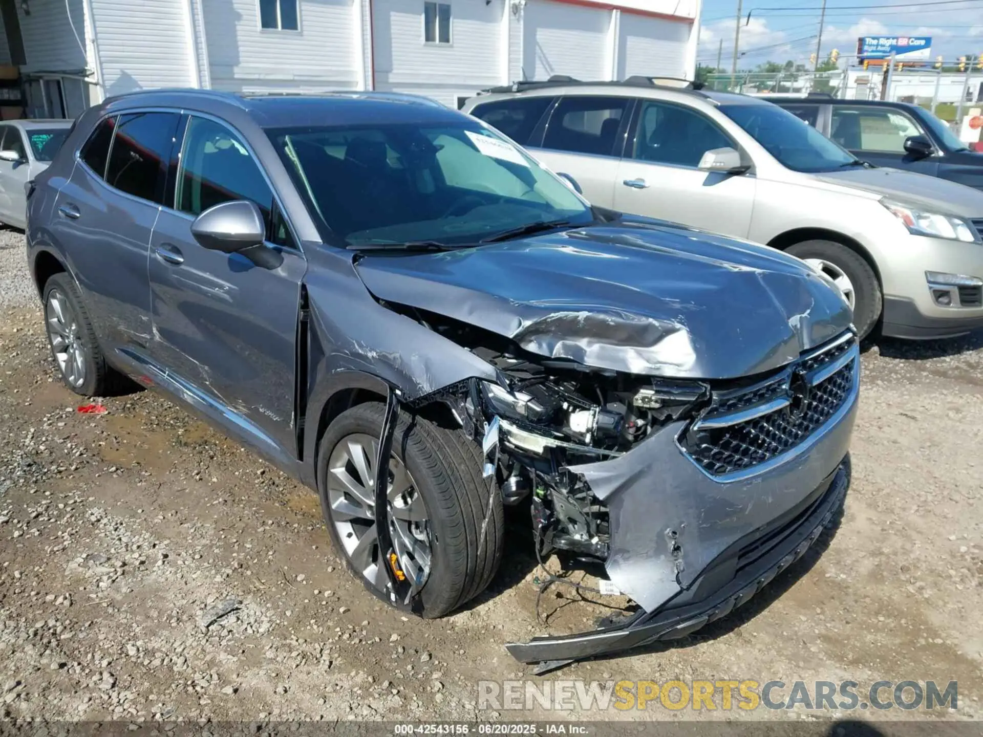 1 Photograph of a damaged car LRBFZRR45ND143437 BUICK ENVISION 2022