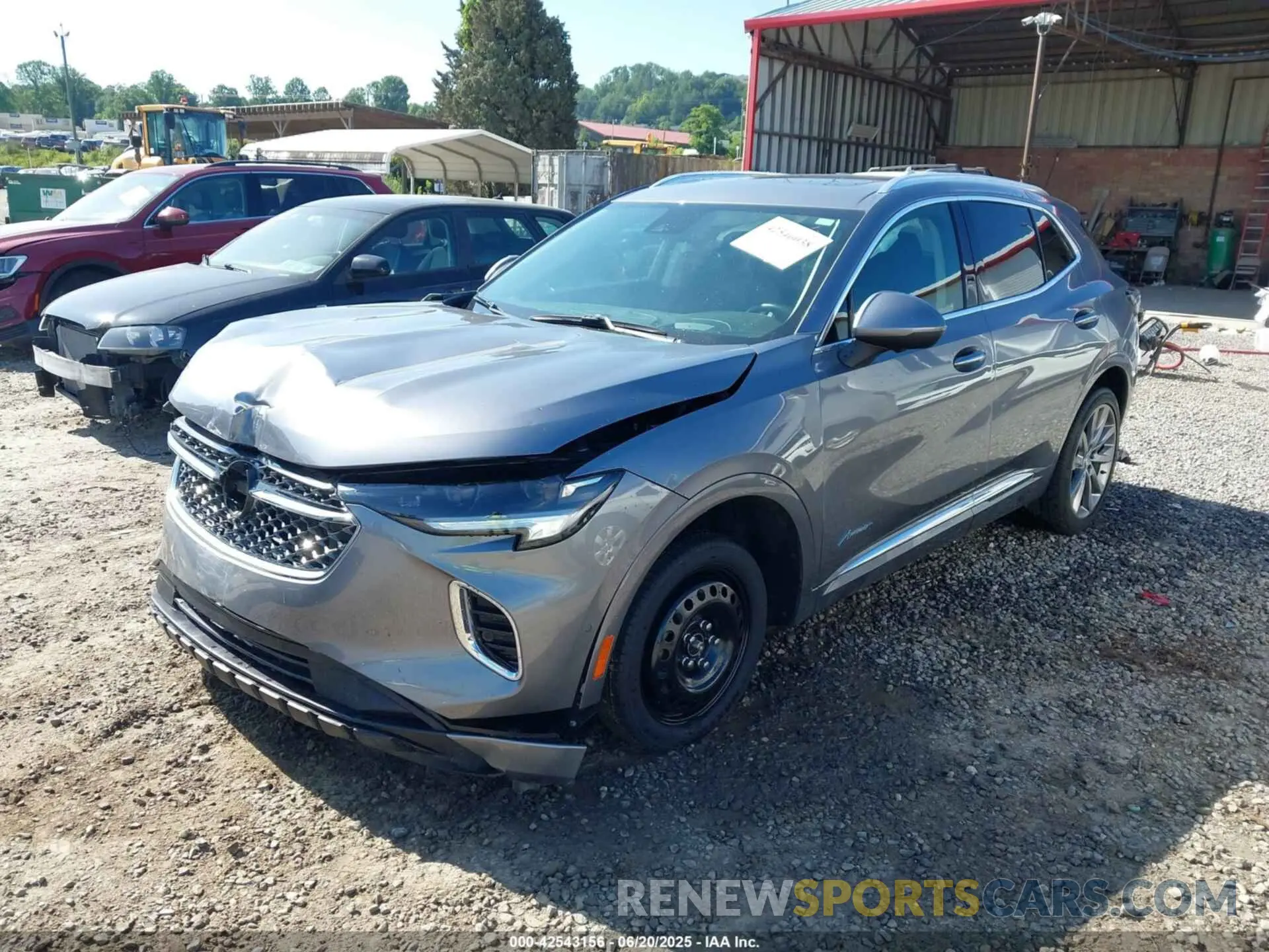 2 Photograph of a damaged car LRBFZRR45ND143437 BUICK ENVISION 2022