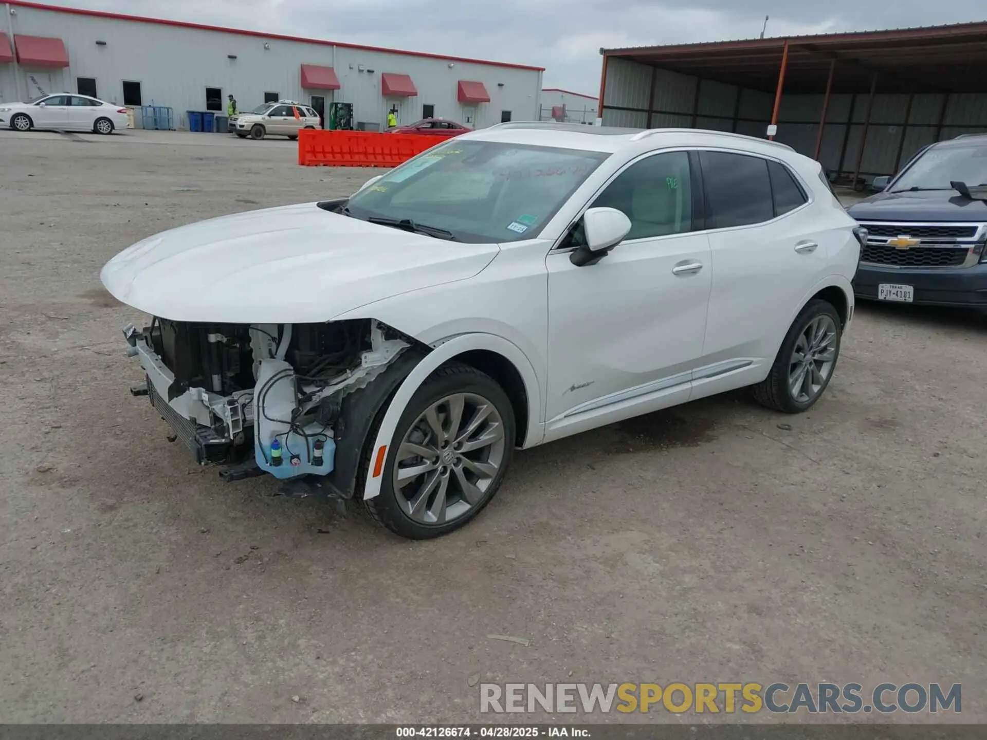 2 Photograph of a damaged car LRBFZRR47ND020593 BUICK ENVISION 2022