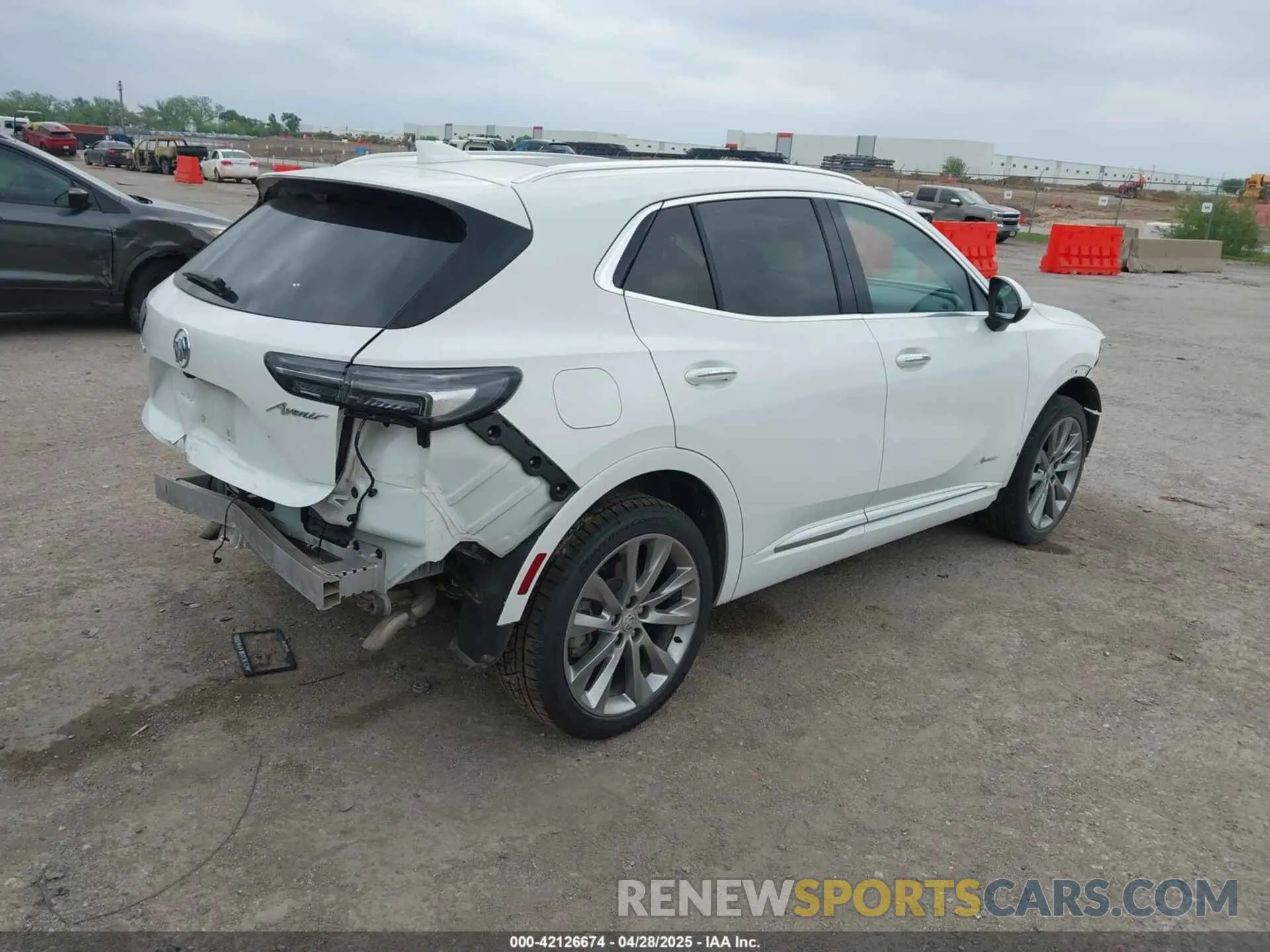 4 Photograph of a damaged car LRBFZRR47ND020593 BUICK ENVISION 2022