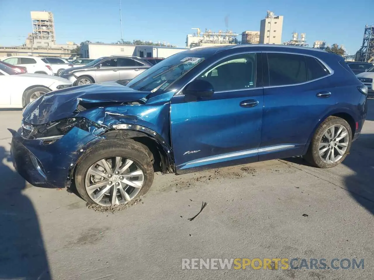 1 Photograph of a damaged car LRBFZRR47ND064268 BUICK ENVISION 2022