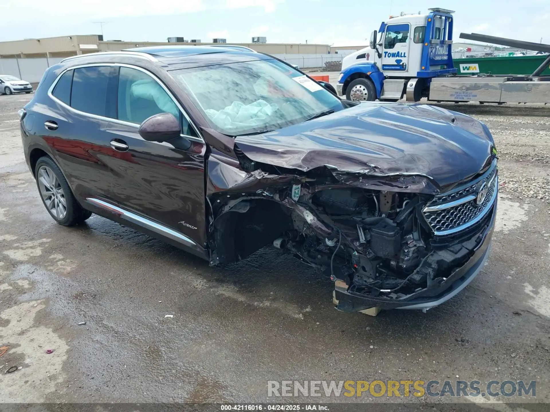 1 Photograph of a damaged car LRBFZRR47ND159039 BUICK ENVISION 2022