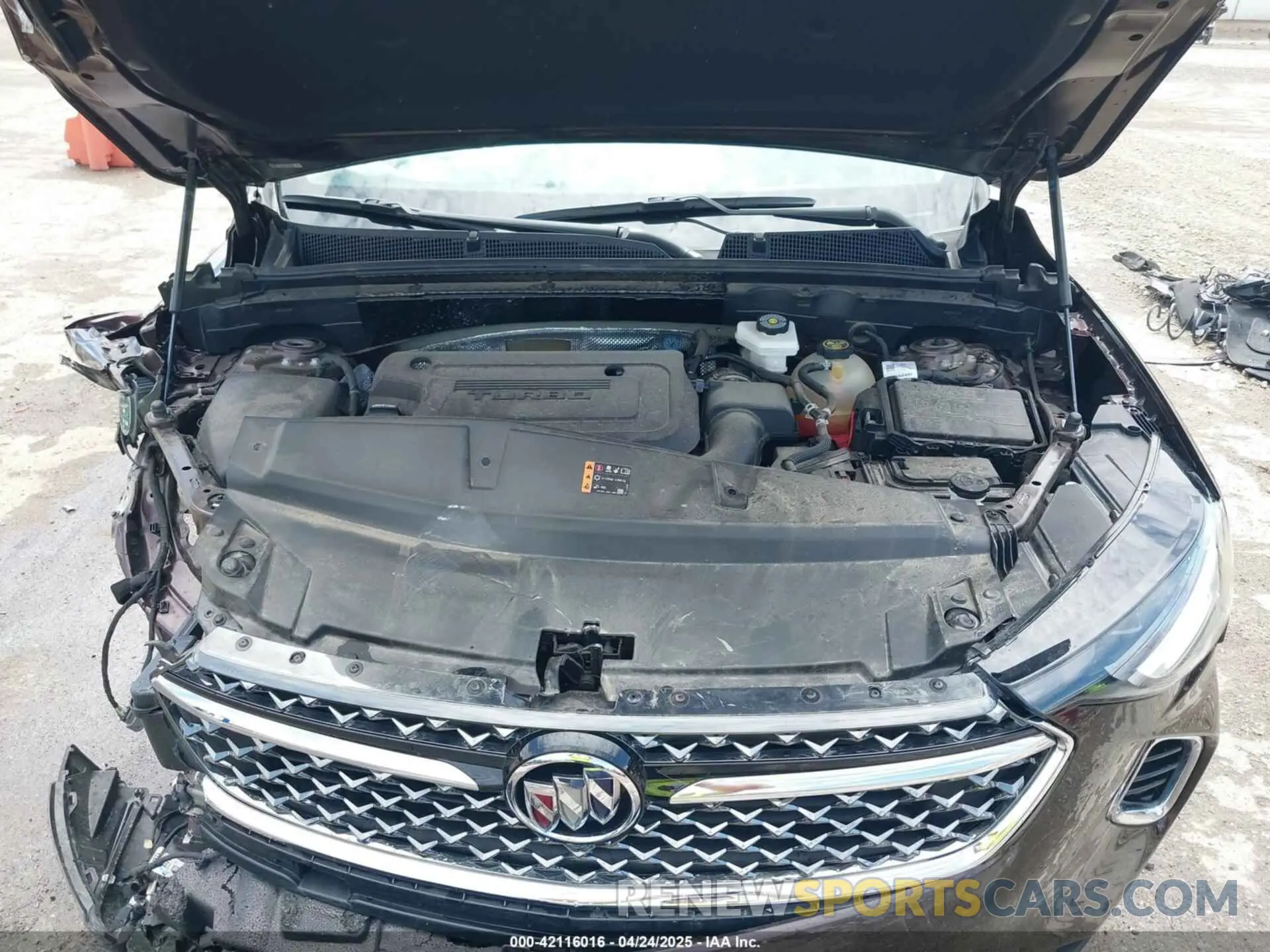 10 Photograph of a damaged car LRBFZRR47ND159039 BUICK ENVISION 2022