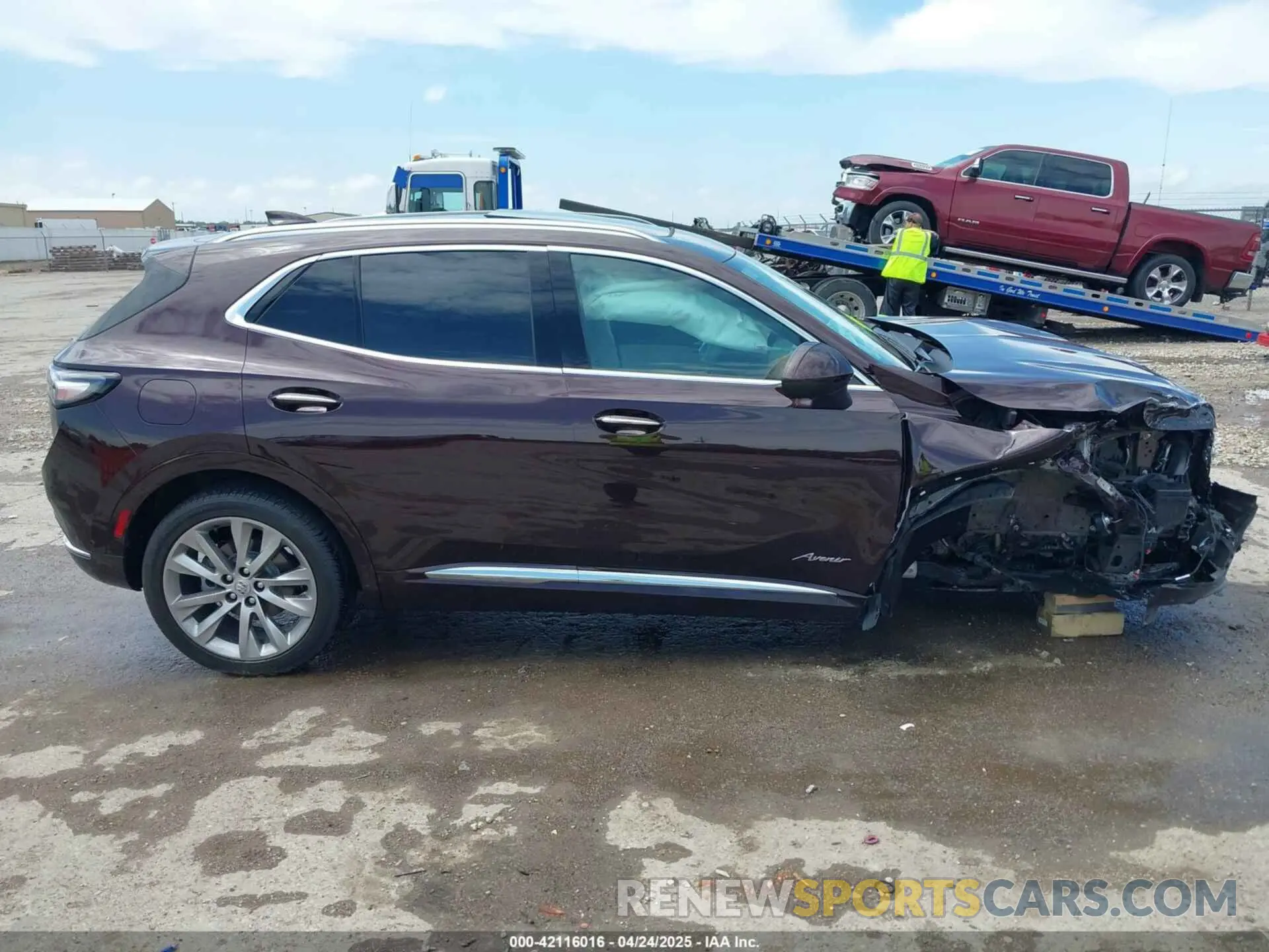 13 Photograph of a damaged car LRBFZRR47ND159039 BUICK ENVISION 2022