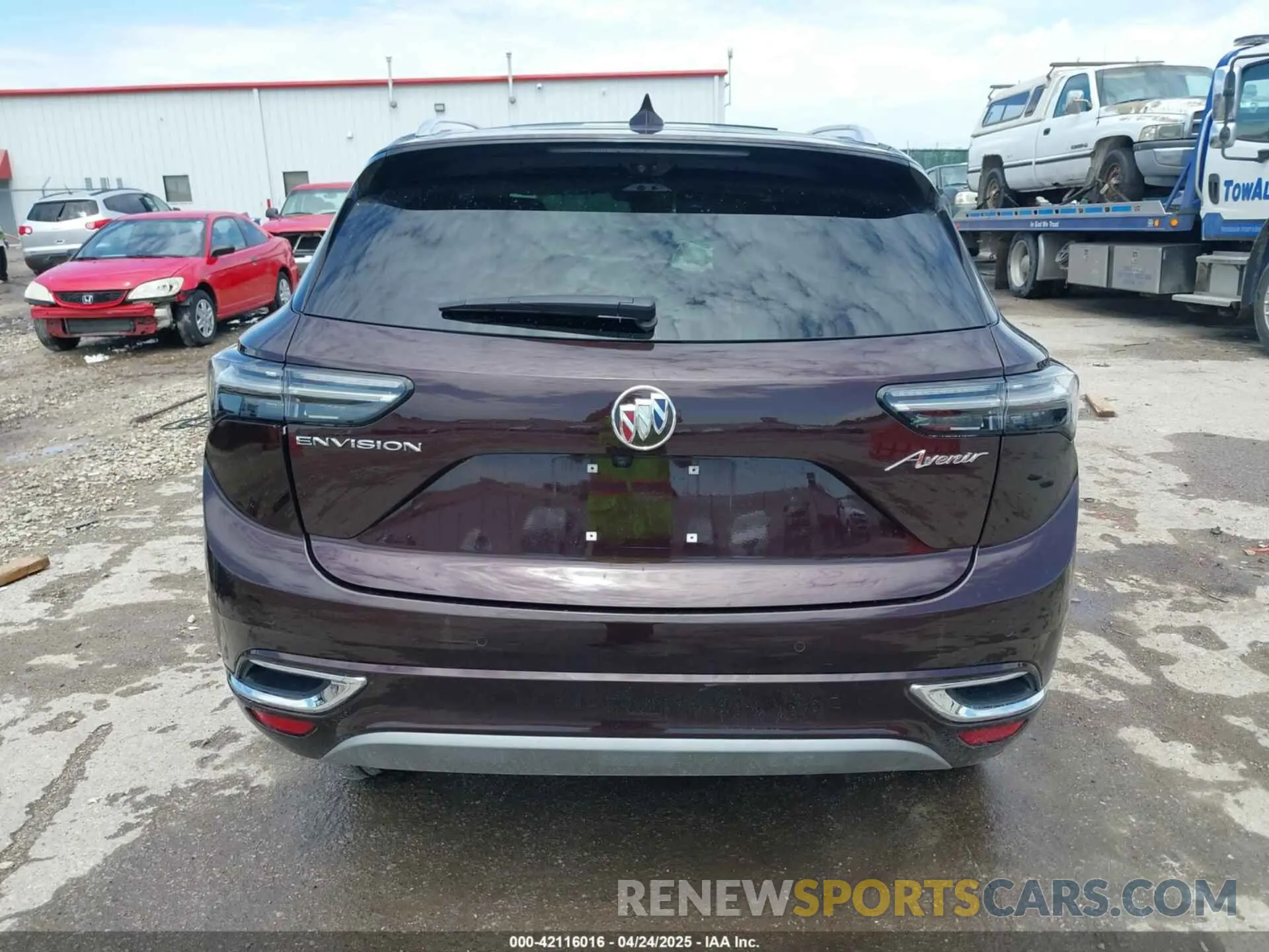 16 Photograph of a damaged car LRBFZRR47ND159039 BUICK ENVISION 2022