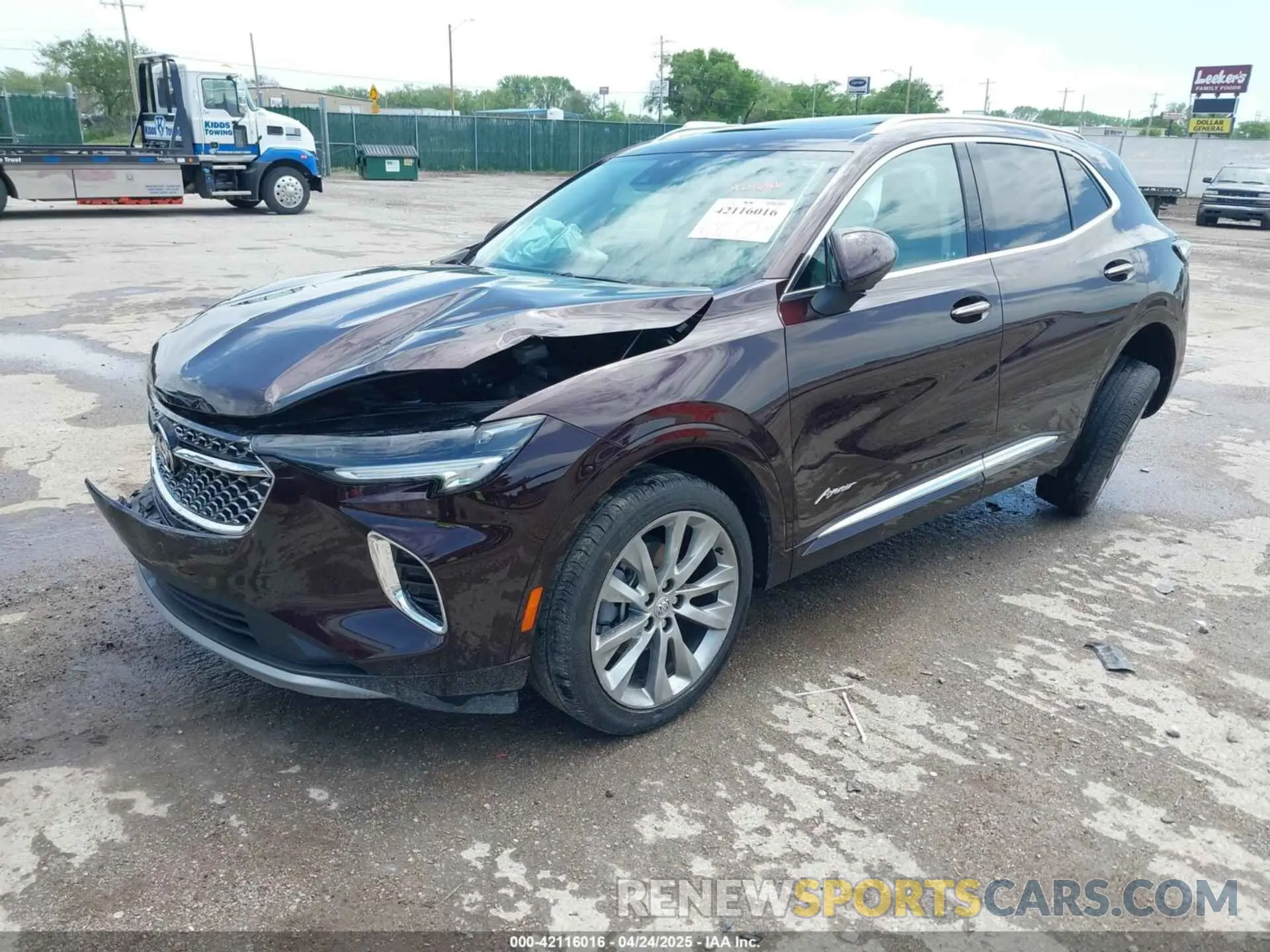 2 Photograph of a damaged car LRBFZRR47ND159039 BUICK ENVISION 2022