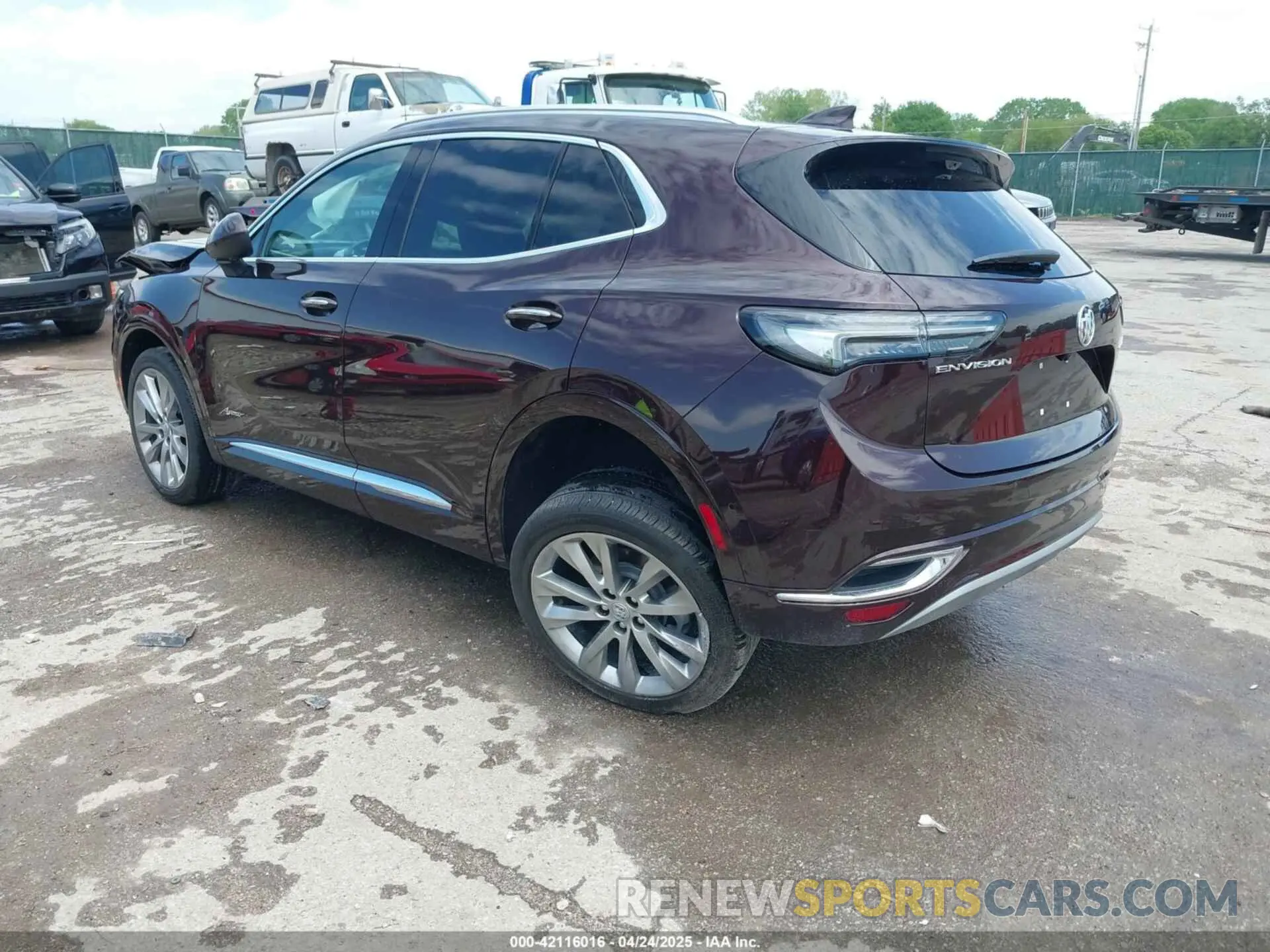 3 Photograph of a damaged car LRBFZRR47ND159039 BUICK ENVISION 2022