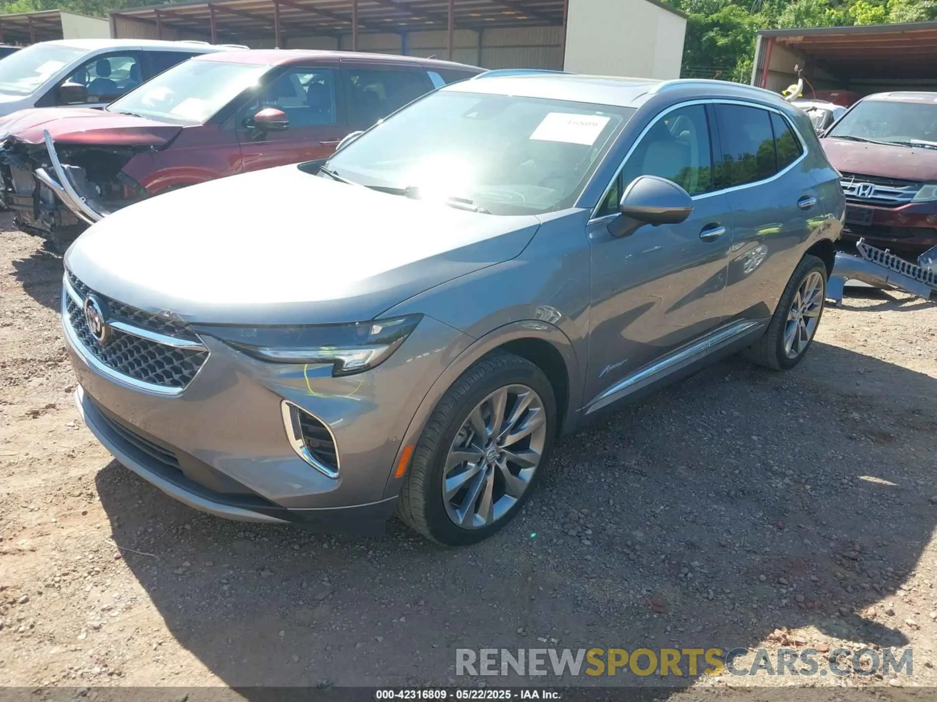 2 Photograph of a damaged car LRBFZRR48ND046314 BUICK ENVISION 2022