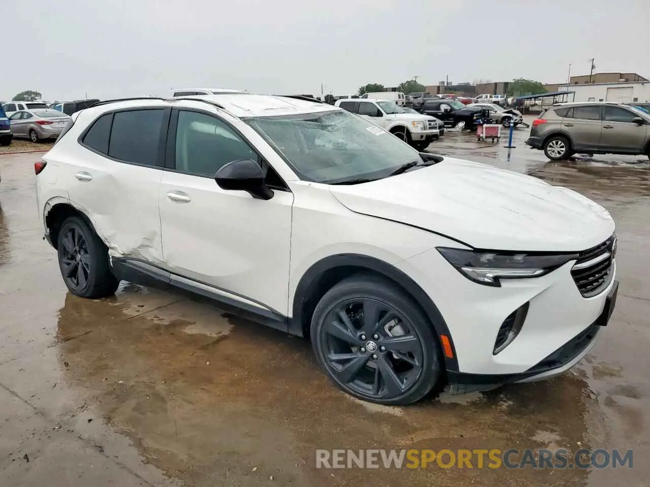 4 Photograph of a damaged car LRBAZLR42PD031320 BUICK ENVISION 2023