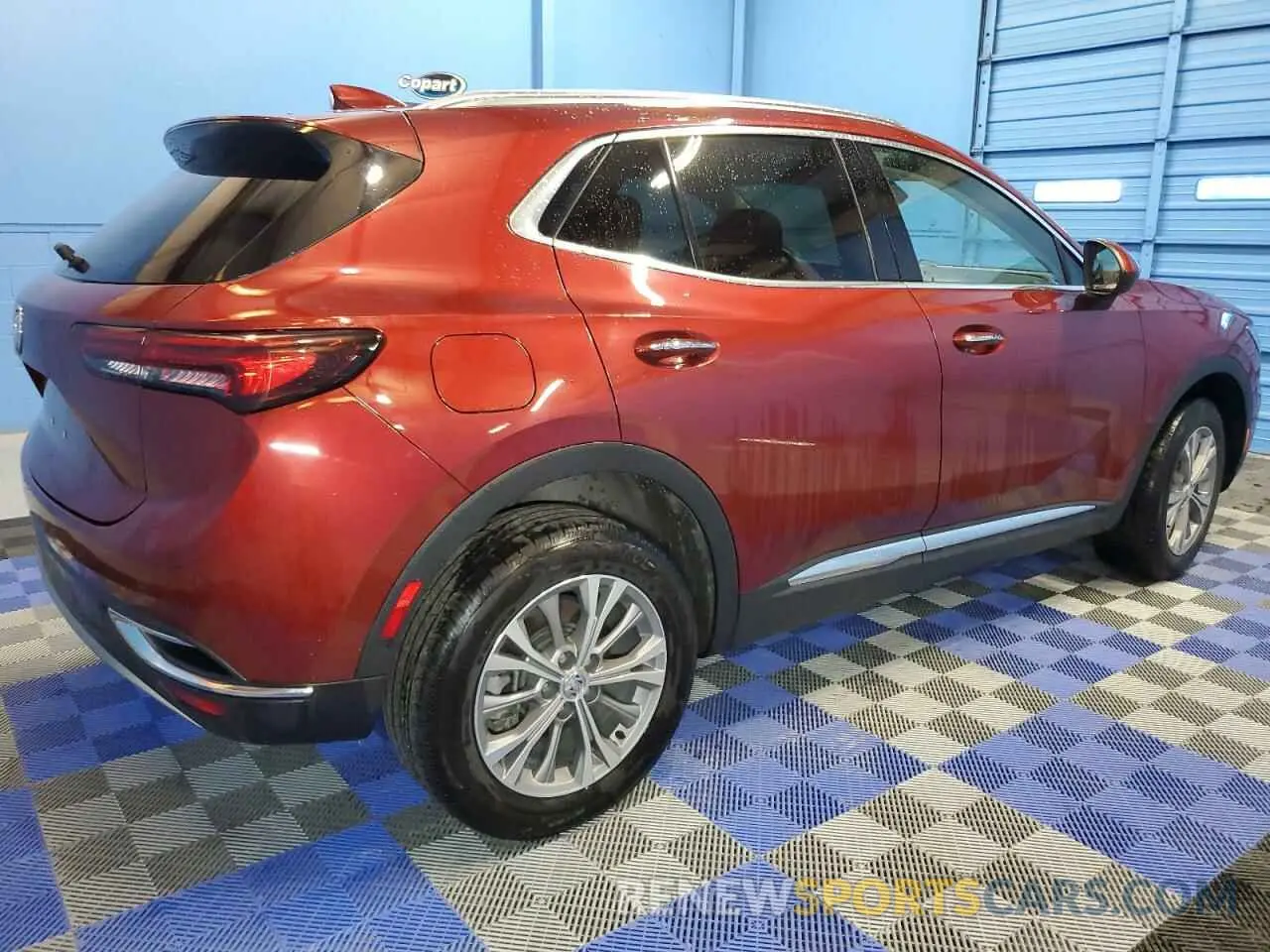 3 Photograph of a damaged car LRBAZLR42PD072191 BUICK ENVISION 2023