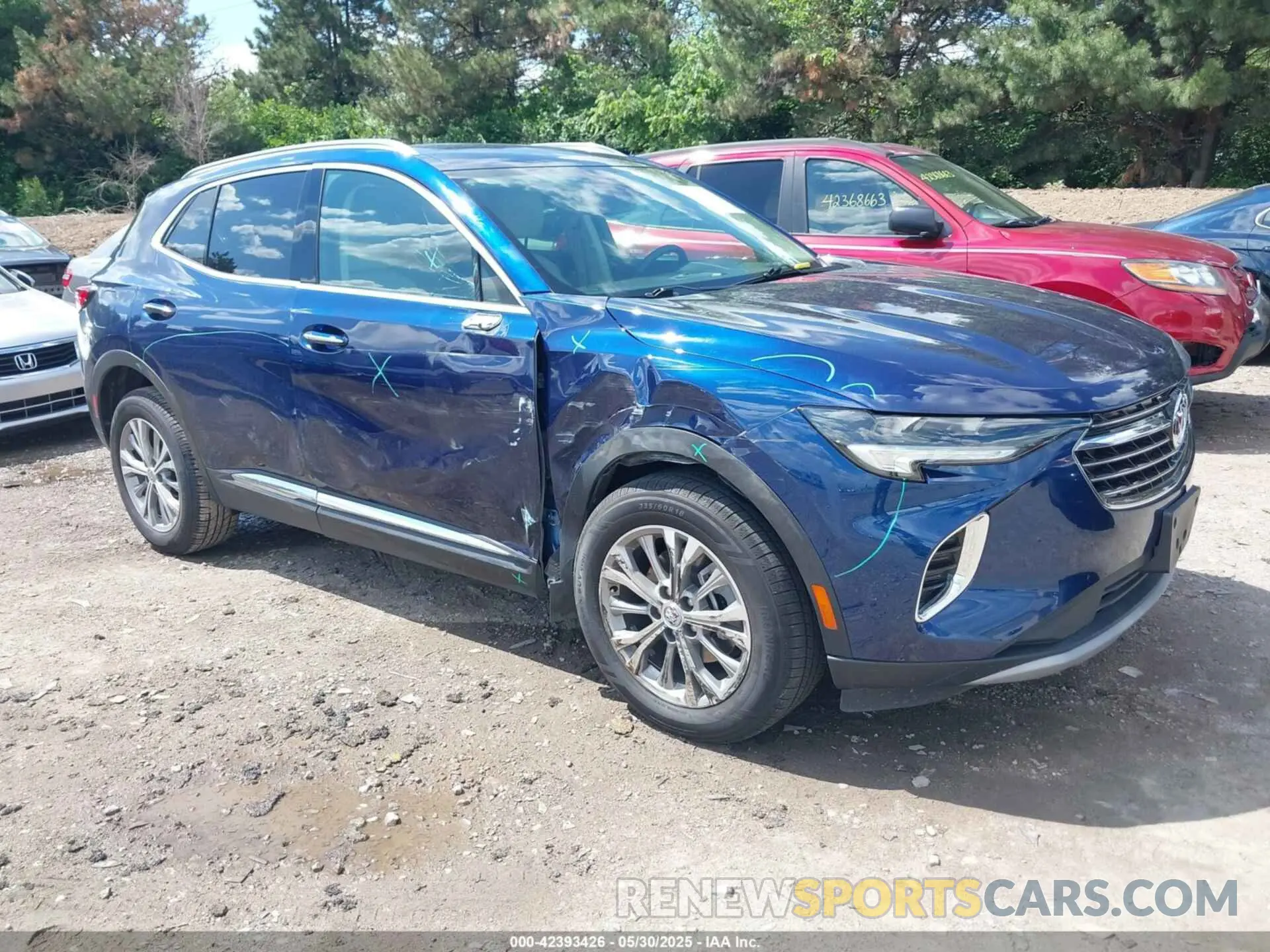 1 Photograph of a damaged car LRBAZLR43PD125951 BUICK ENVISION 2023