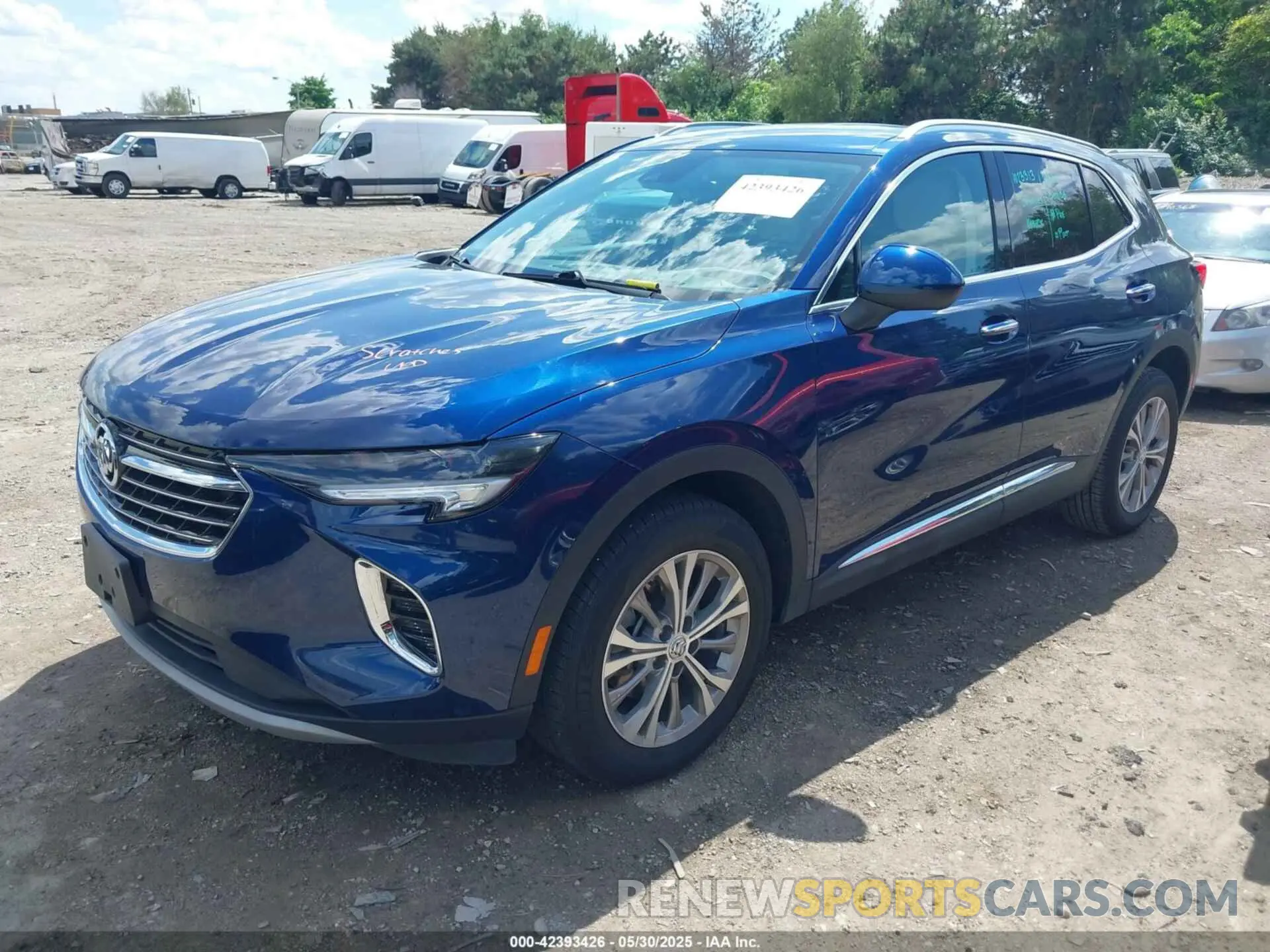 2 Photograph of a damaged car LRBAZLR43PD125951 BUICK ENVISION 2023