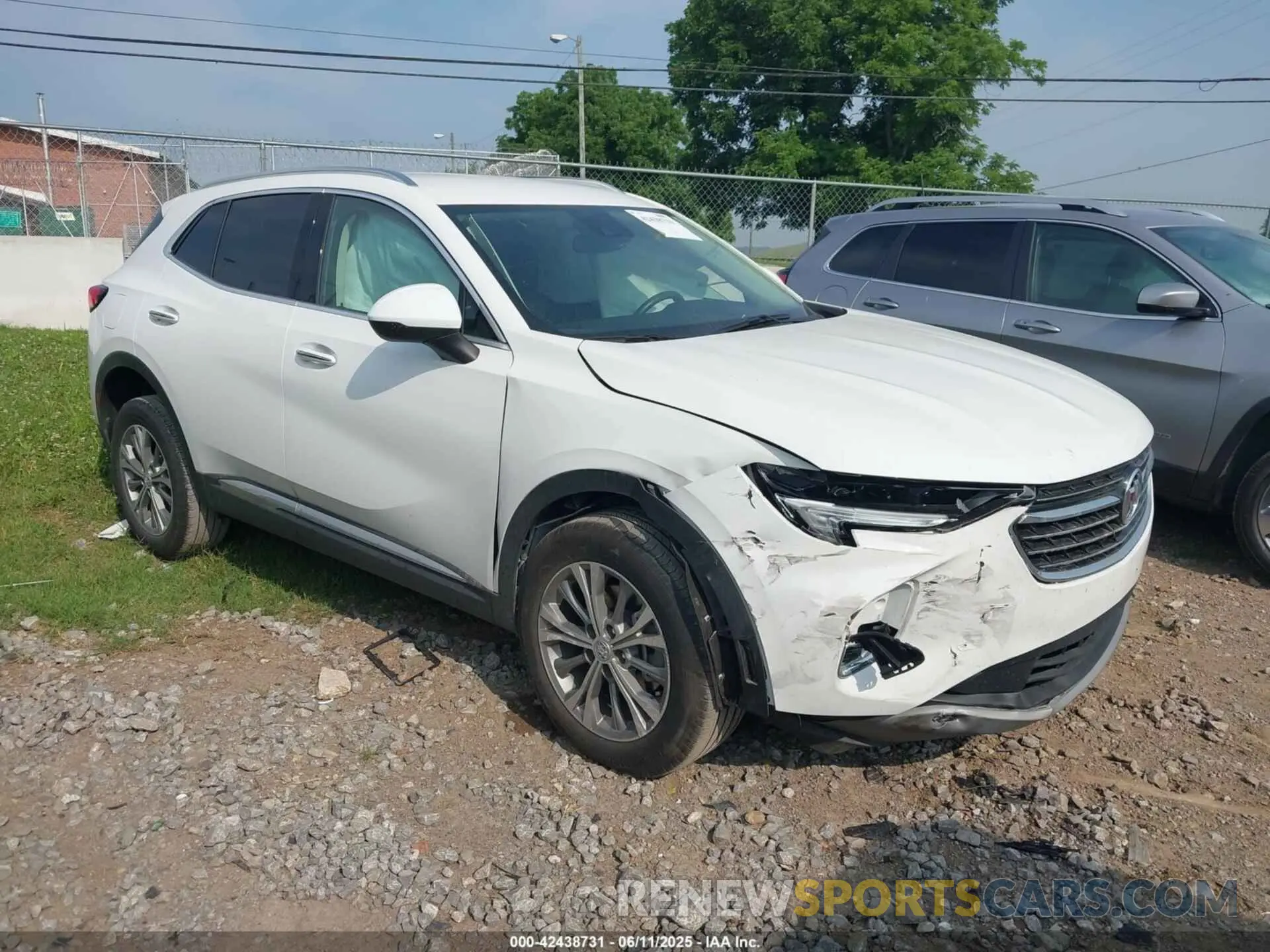 1 Photograph of a damaged car LRBAZLR44PD095875 BUICK ENVISION 2023