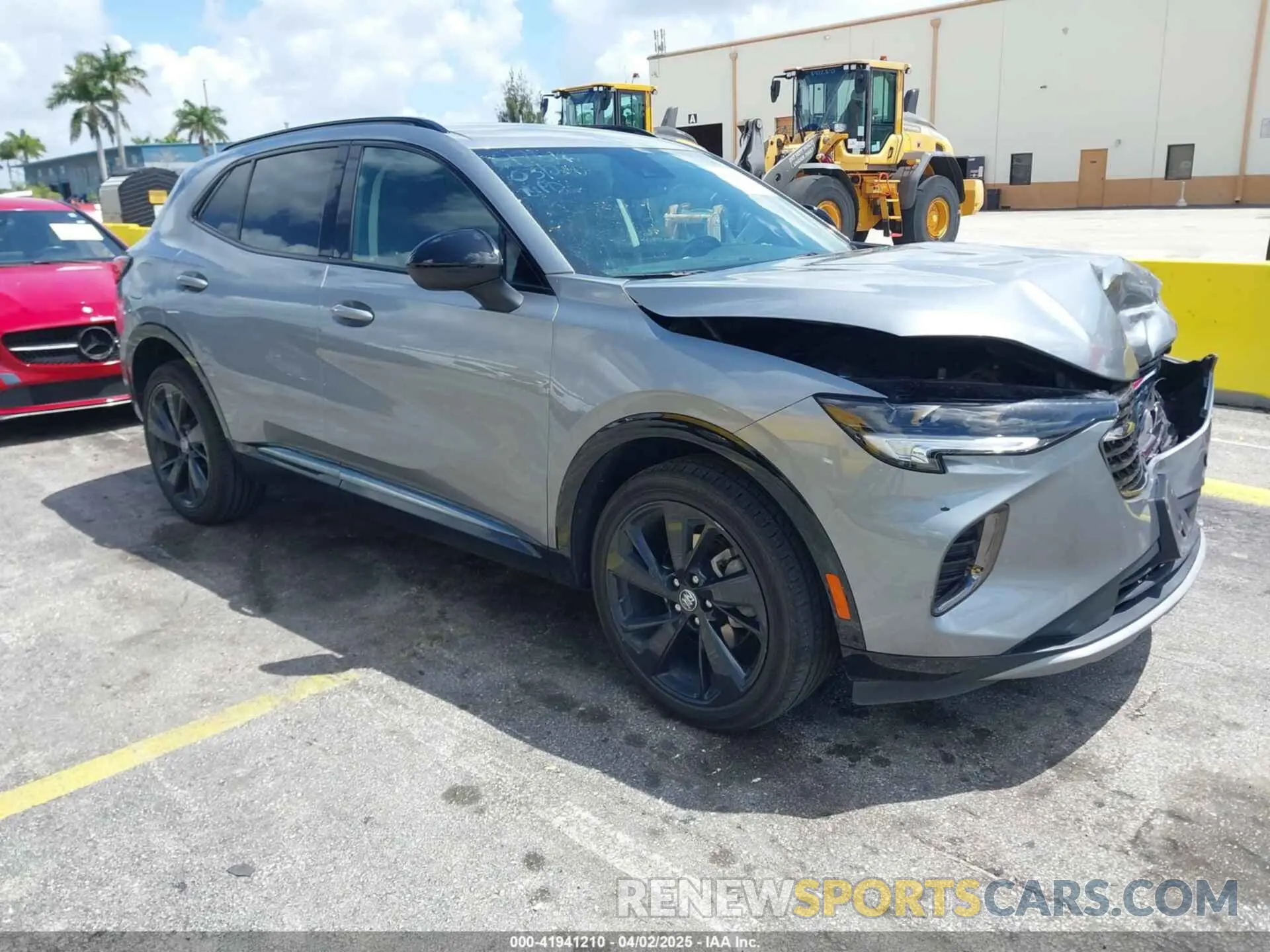 1 Photograph of a damaged car LRBAZLR44PD099764 BUICK ENVISION 2023