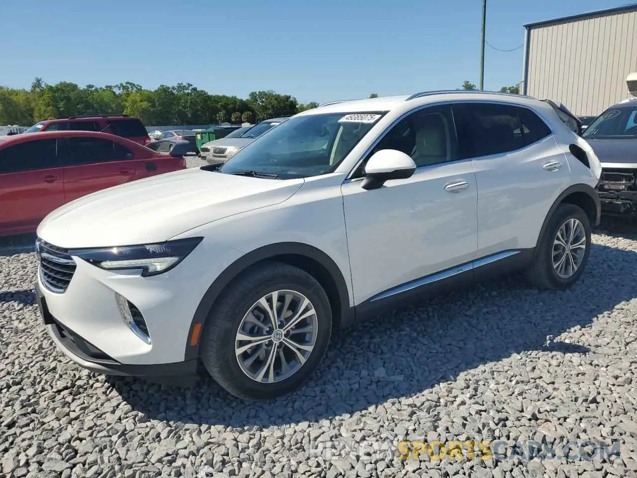 1 Photograph of a damaged car LRBAZLR45PD014060 BUICK ENVISION 2023