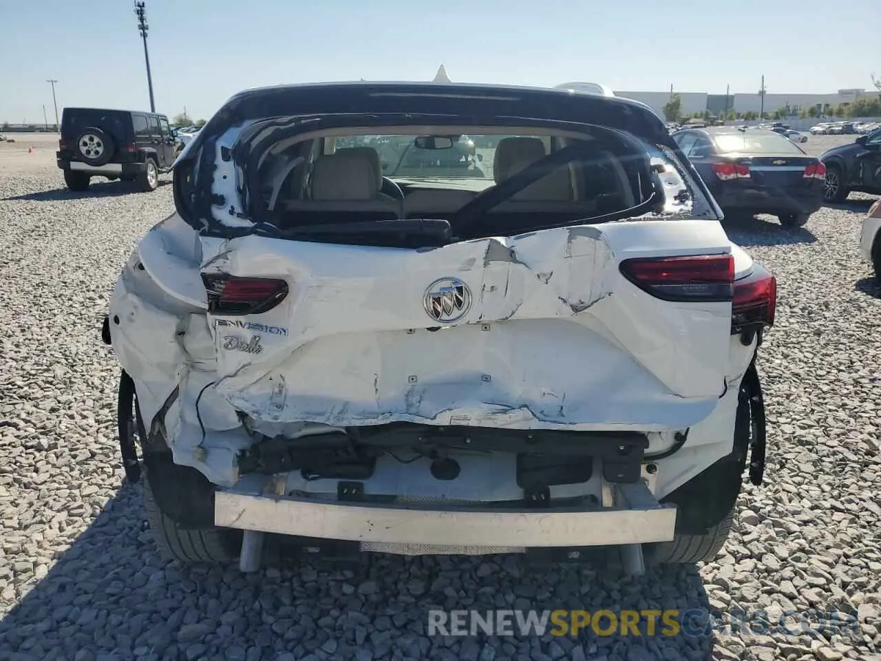 6 Photograph of a damaged car LRBAZLR45PD014060 BUICK ENVISION 2023