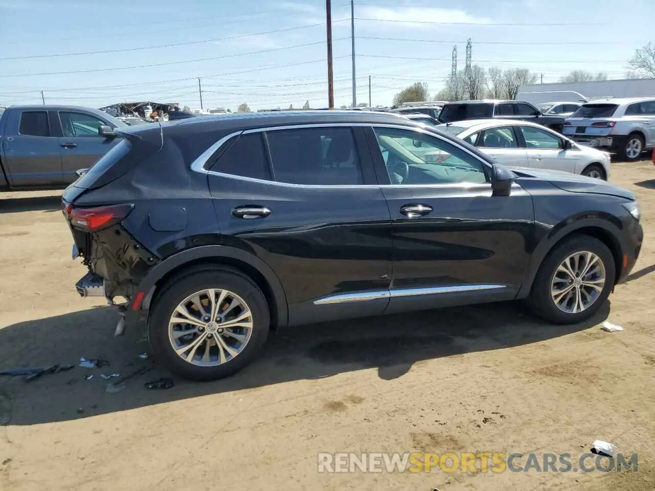 3 Photograph of a damaged car LRBAZLR45PD019047 BUICK ENVISION 2023