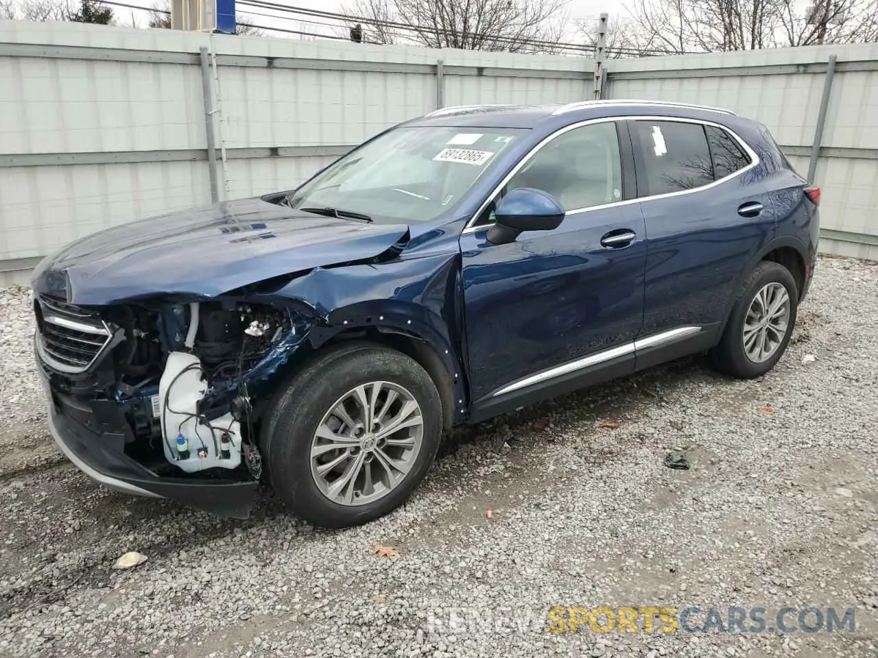 1 Photograph of a damaged car LRBAZLR46PD041638 BUICK ENVISION 2023