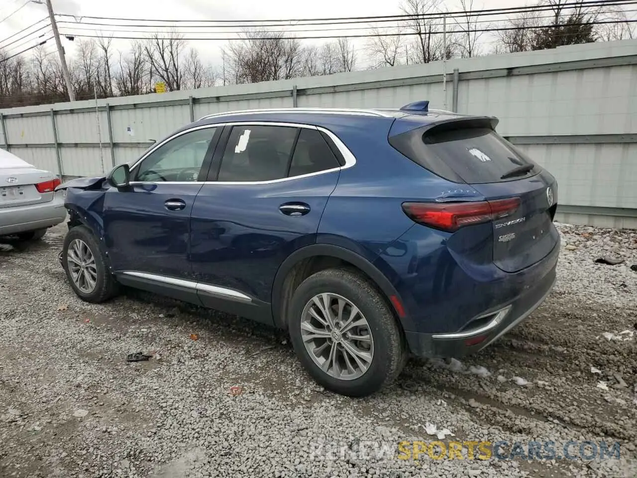 2 Photograph of a damaged car LRBAZLR46PD041638 BUICK ENVISION 2023