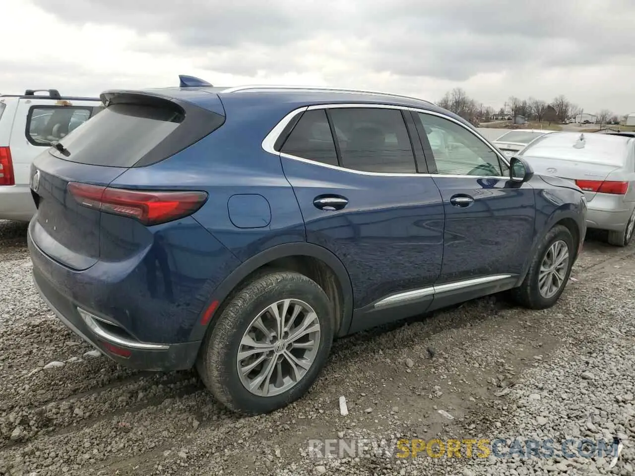 3 Photograph of a damaged car LRBAZLR46PD041638 BUICK ENVISION 2023