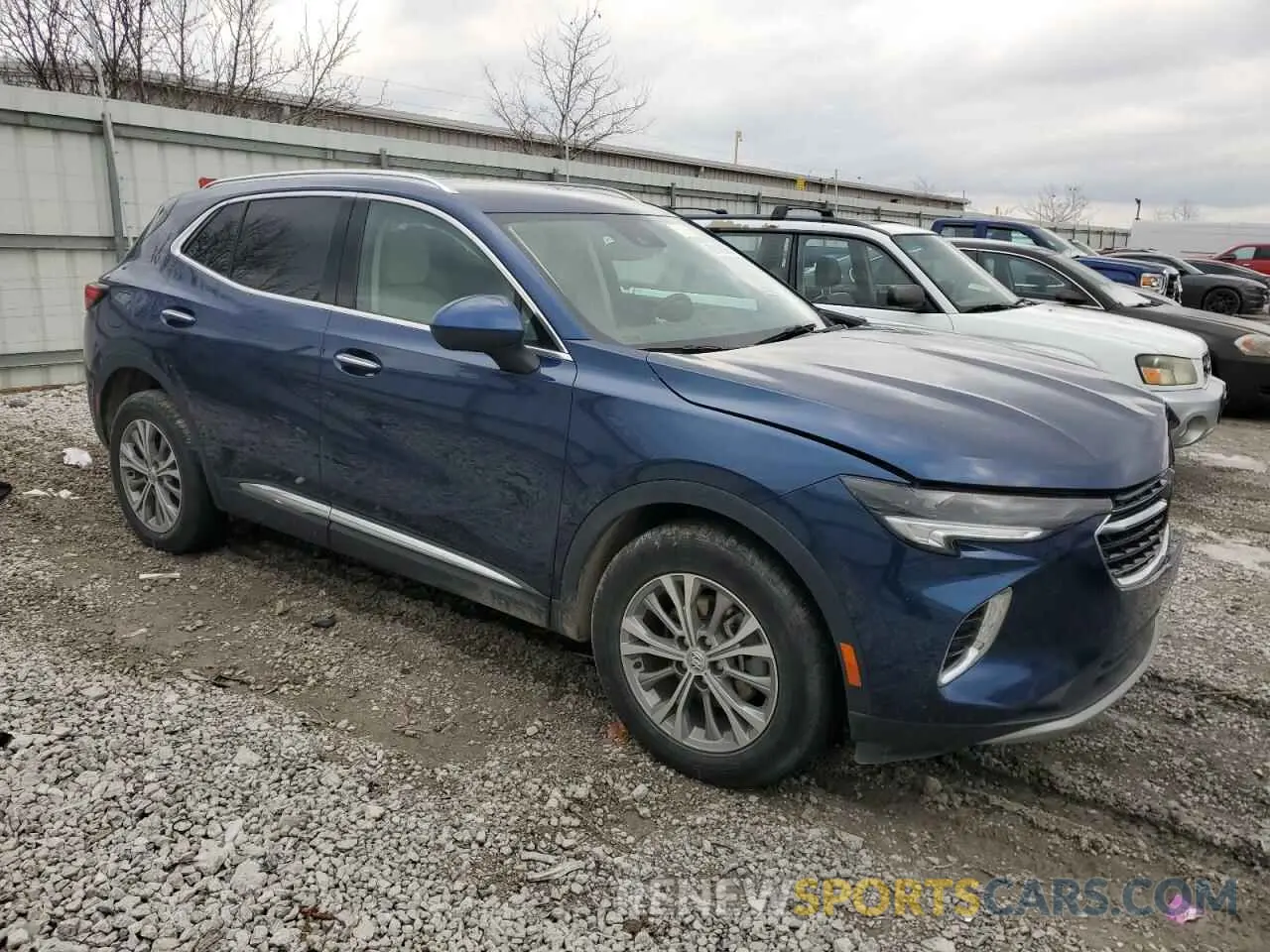 4 Photograph of a damaged car LRBAZLR46PD041638 BUICK ENVISION 2023