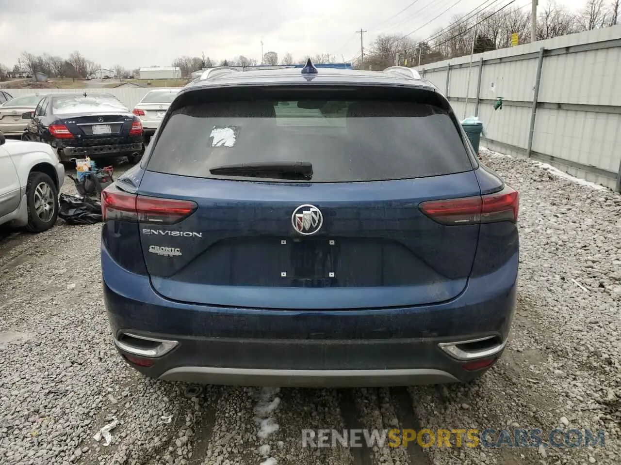 6 Photograph of a damaged car LRBAZLR46PD041638 BUICK ENVISION 2023