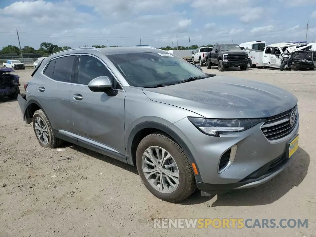 4 Photograph of a damaged car LRBAZLR47PD031328 BUICK ENVISION 2023
