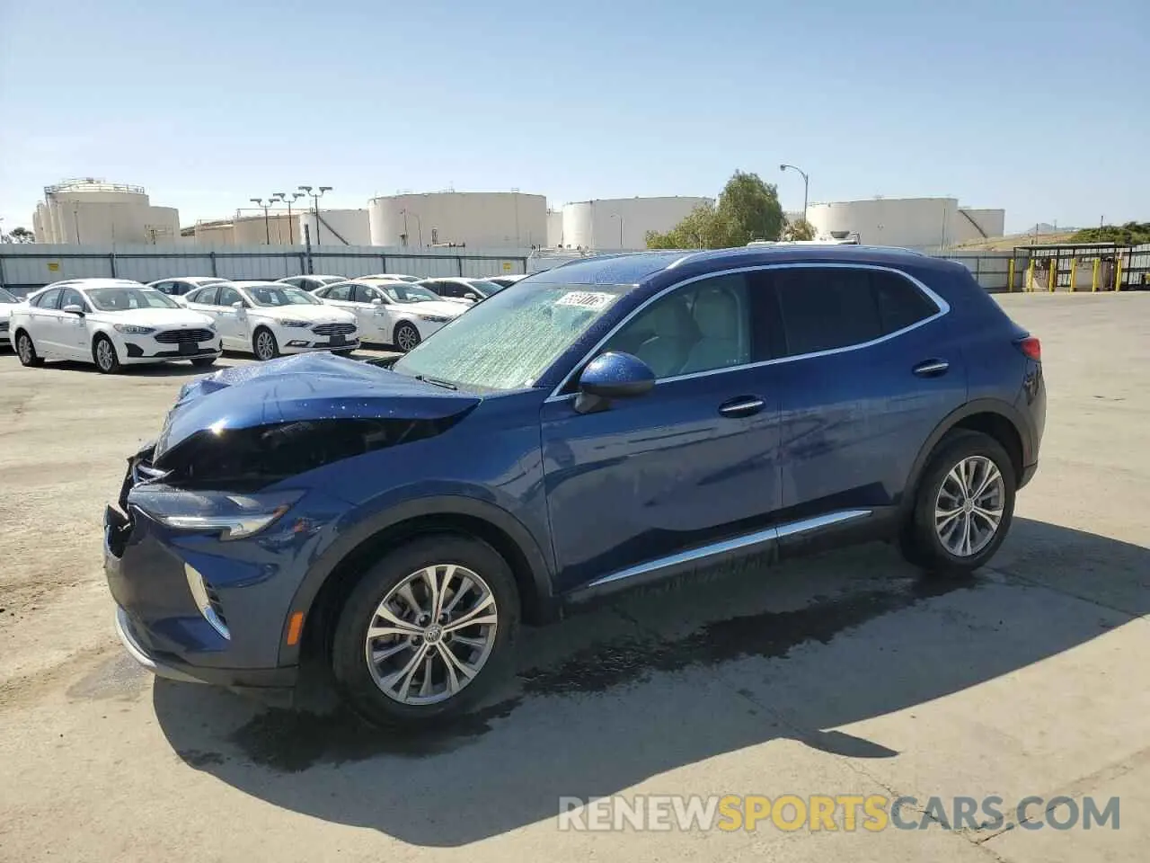 1 Photograph of a damaged car LRBAZLR48PD065231 BUICK ENVISION 2023