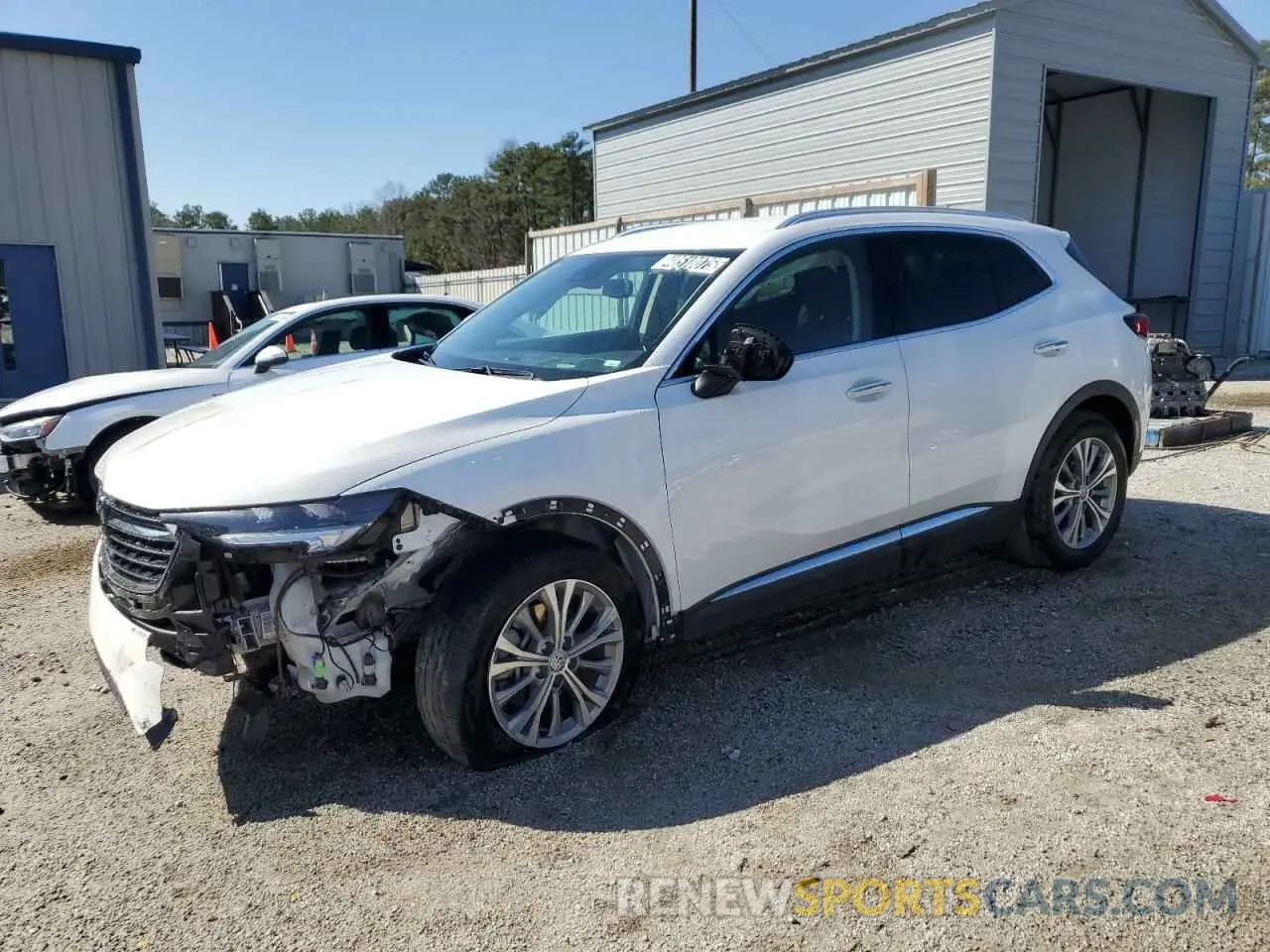 1 Photograph of a damaged car LRBAZLR48PD074642 BUICK ENVISION 2023