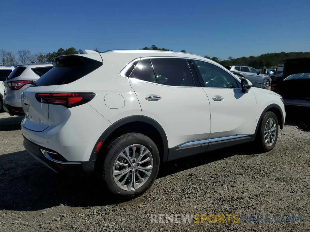 3 Photograph of a damaged car LRBAZLR48PD074642 BUICK ENVISION 2023