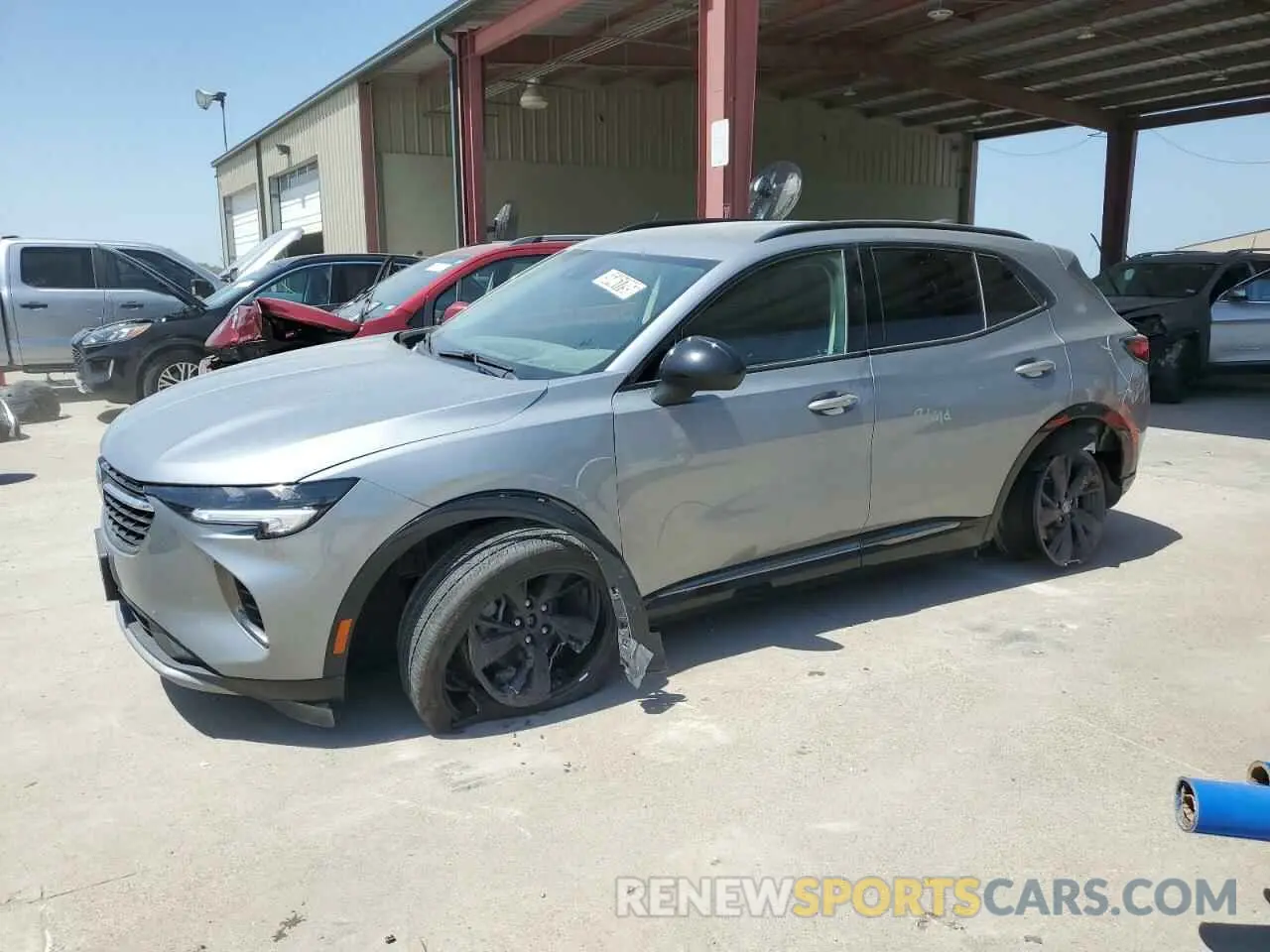 1 Photograph of a damaged car LRBAZLR48PD098763 BUICK ENVISION 2023