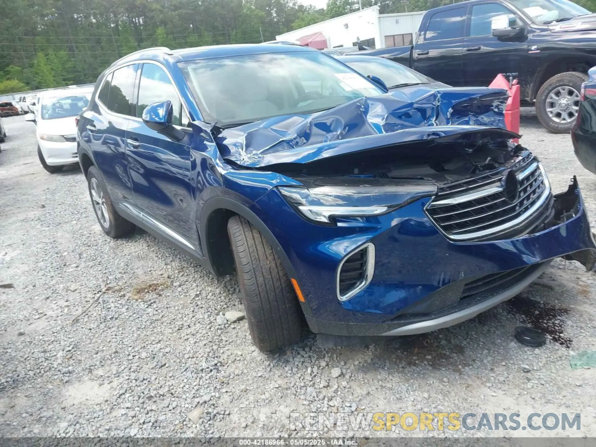 1 Photograph of a damaged car LRBAZLR49PD151910 BUICK ENVISION 2023