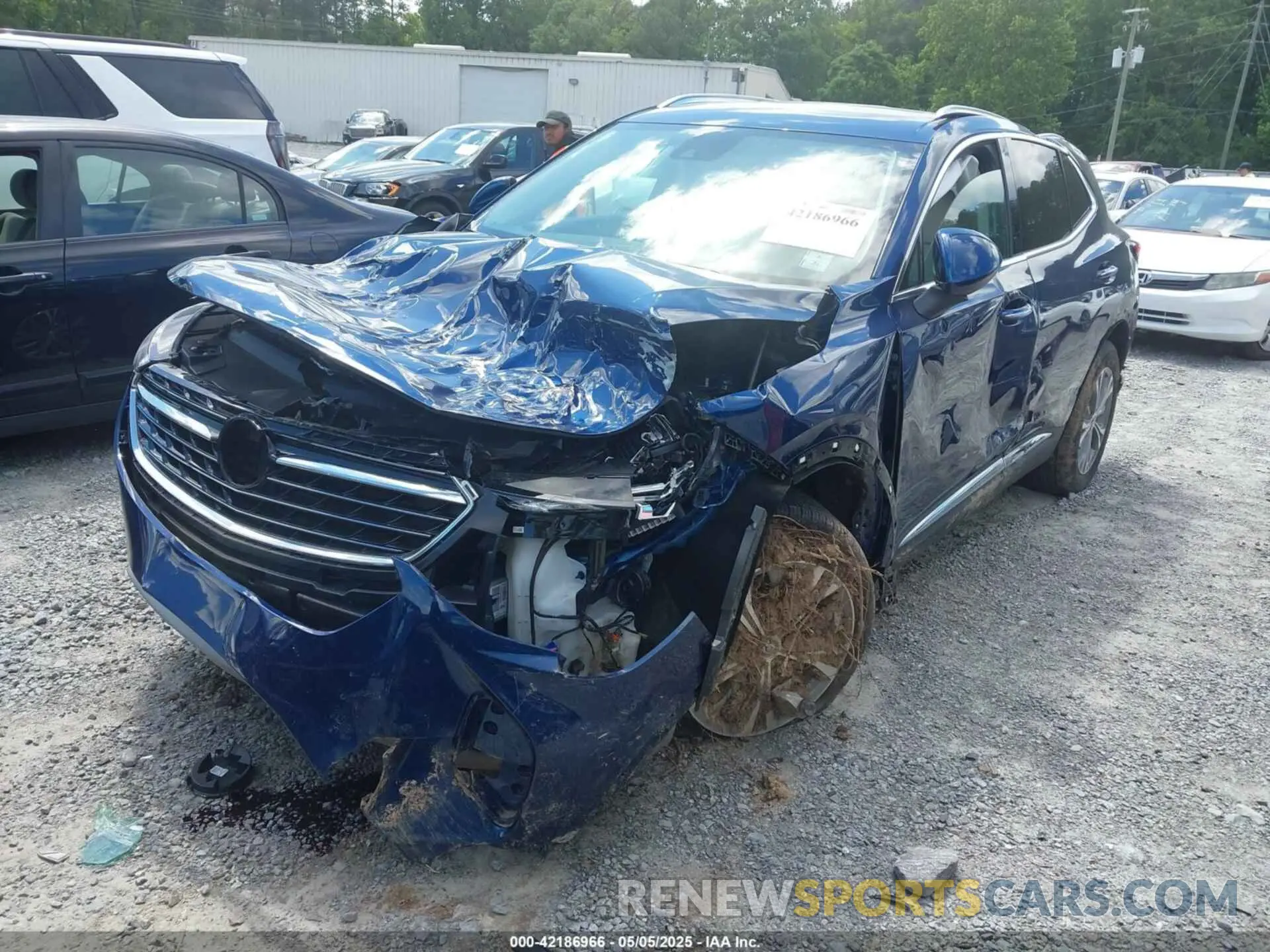 2 Photograph of a damaged car LRBAZLR49PD151910 BUICK ENVISION 2023