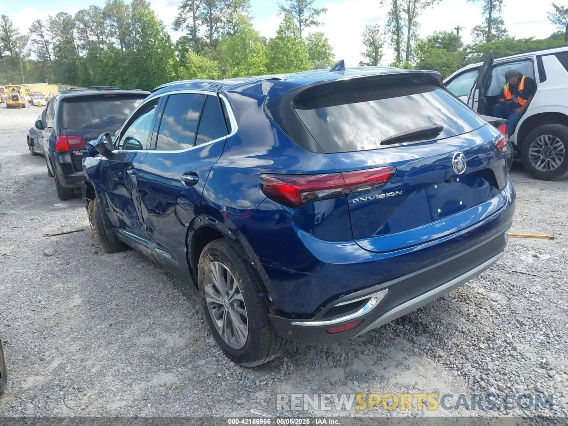3 Photograph of a damaged car LRBAZLR49PD151910 BUICK ENVISION 2023