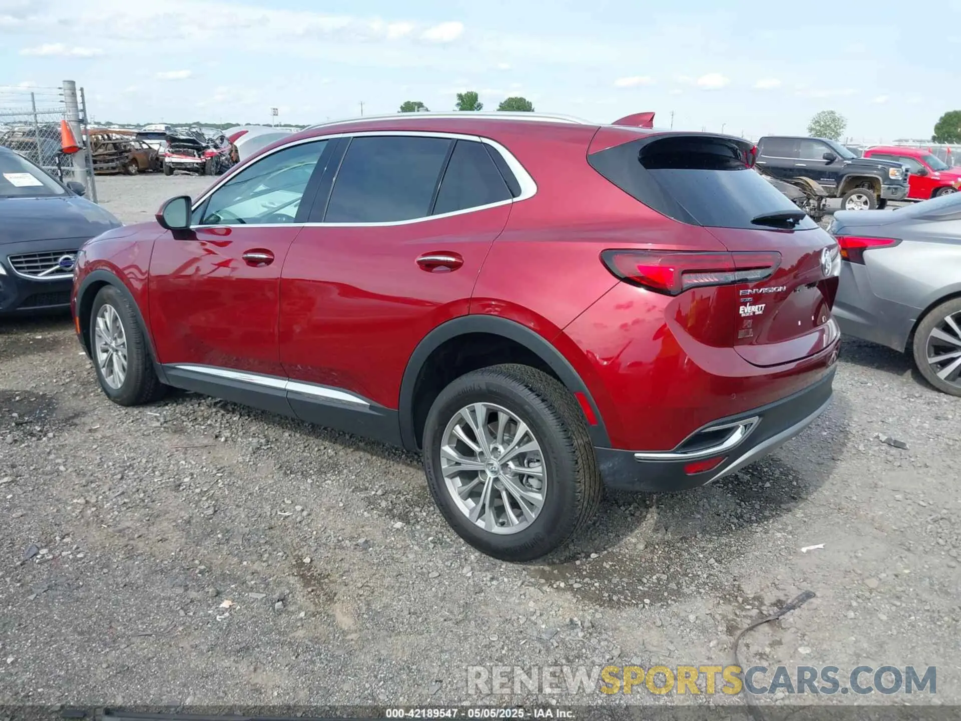3 Photograph of a damaged car LRBFZMR41PD195637 BUICK ENVISION 2023