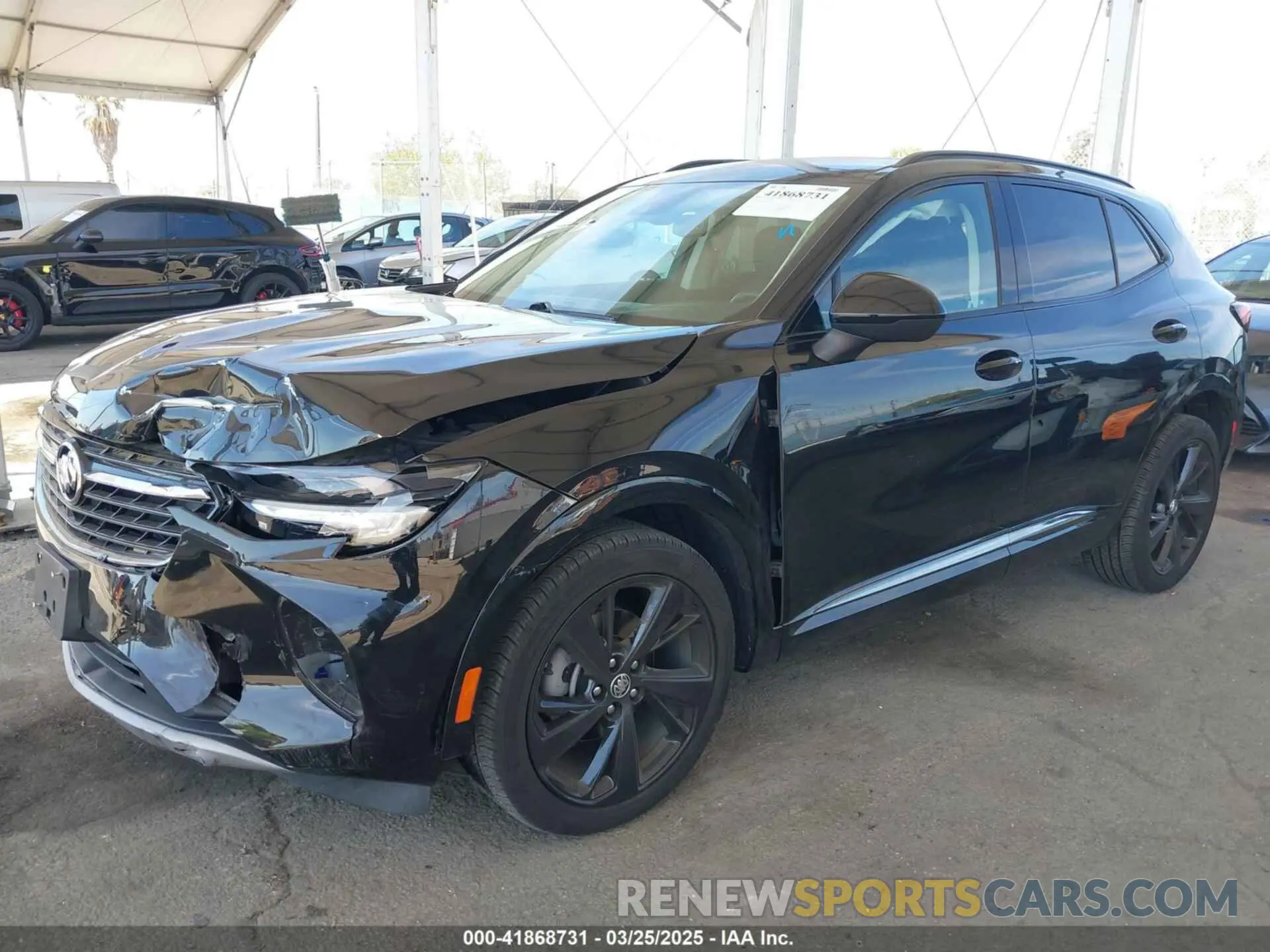2 Photograph of a damaged car LRBFZMR42PD061798 BUICK ENVISION 2023