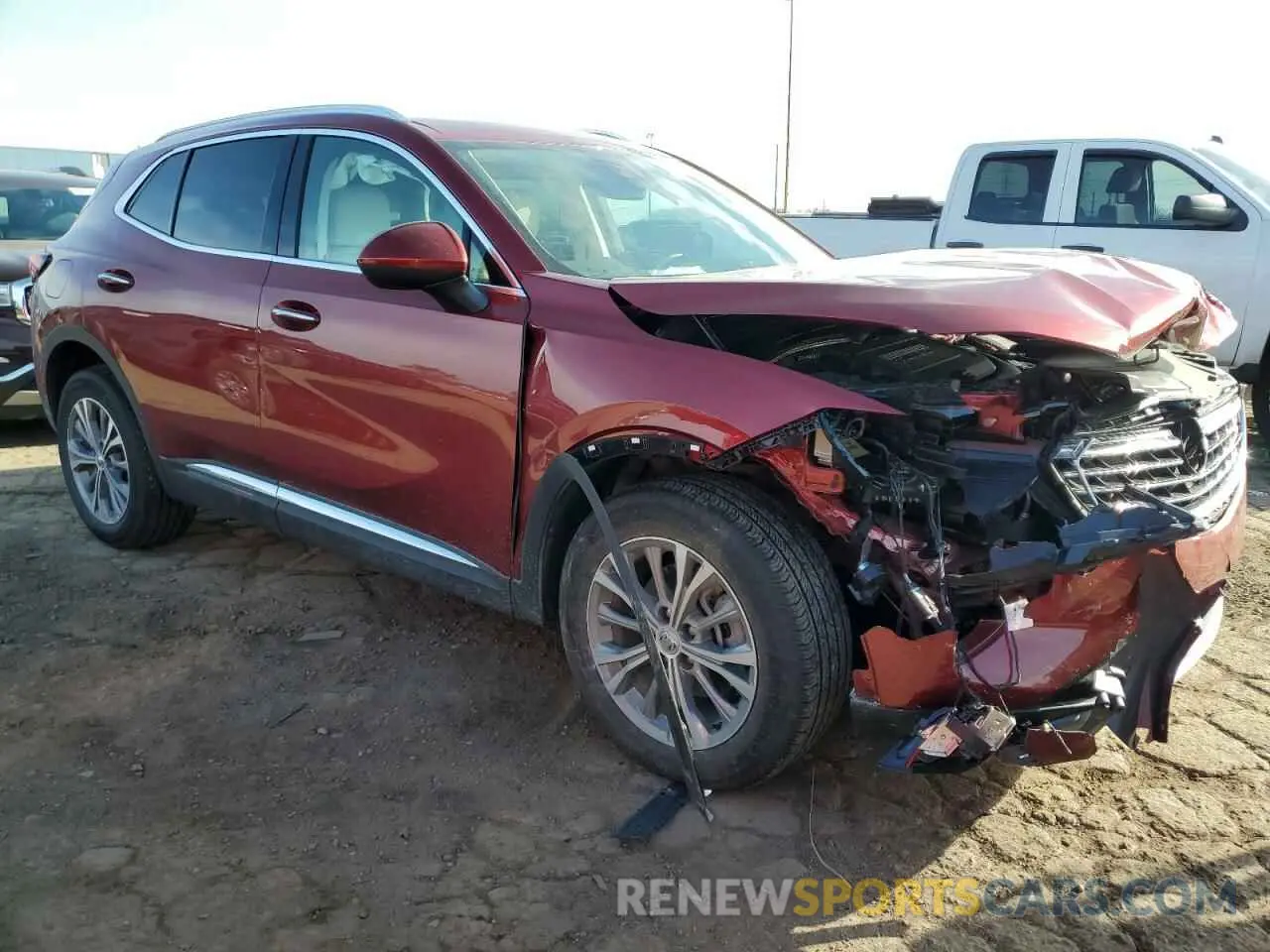 4 Photograph of a damaged car LRBFZMR43PD200207 BUICK ENVISION 2023