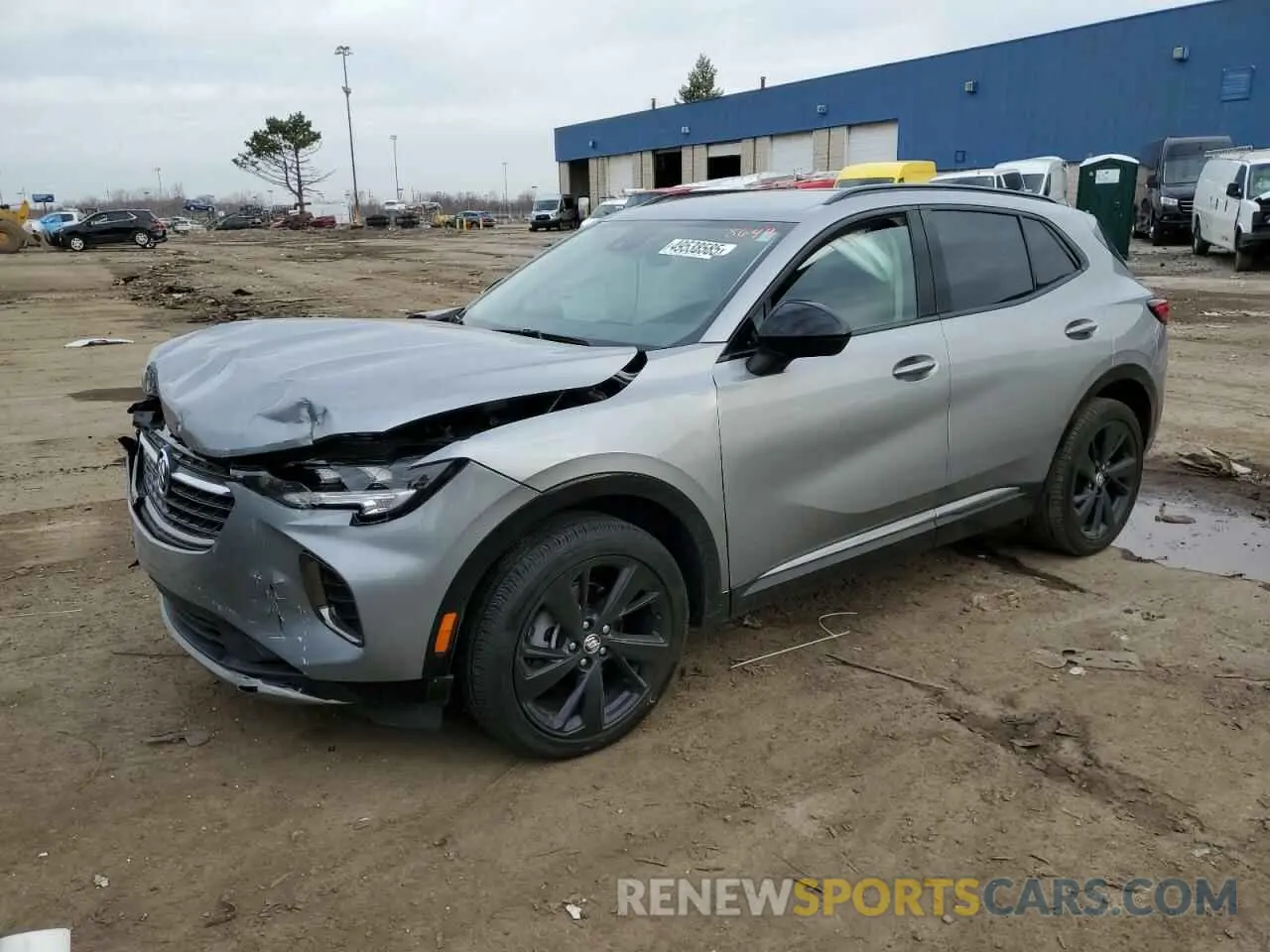 1 Photograph of a damaged car LRBFZMR44PD078649 BUICK ENVISION 2023